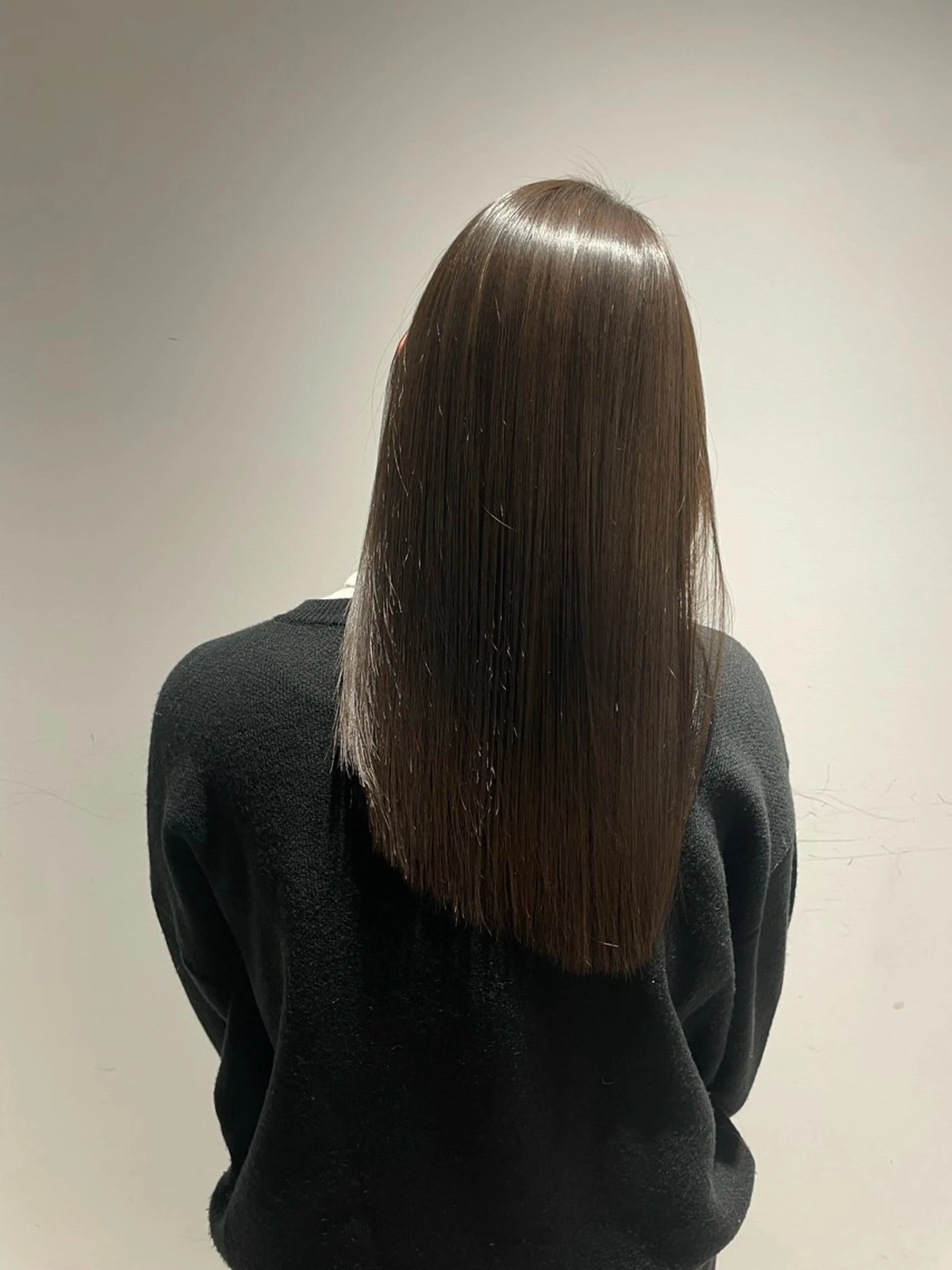 ロング カラー ベージュカラー オリーブベージュ 本間里利果/カット・ カラーモデル募集中✨のヘアスタイル