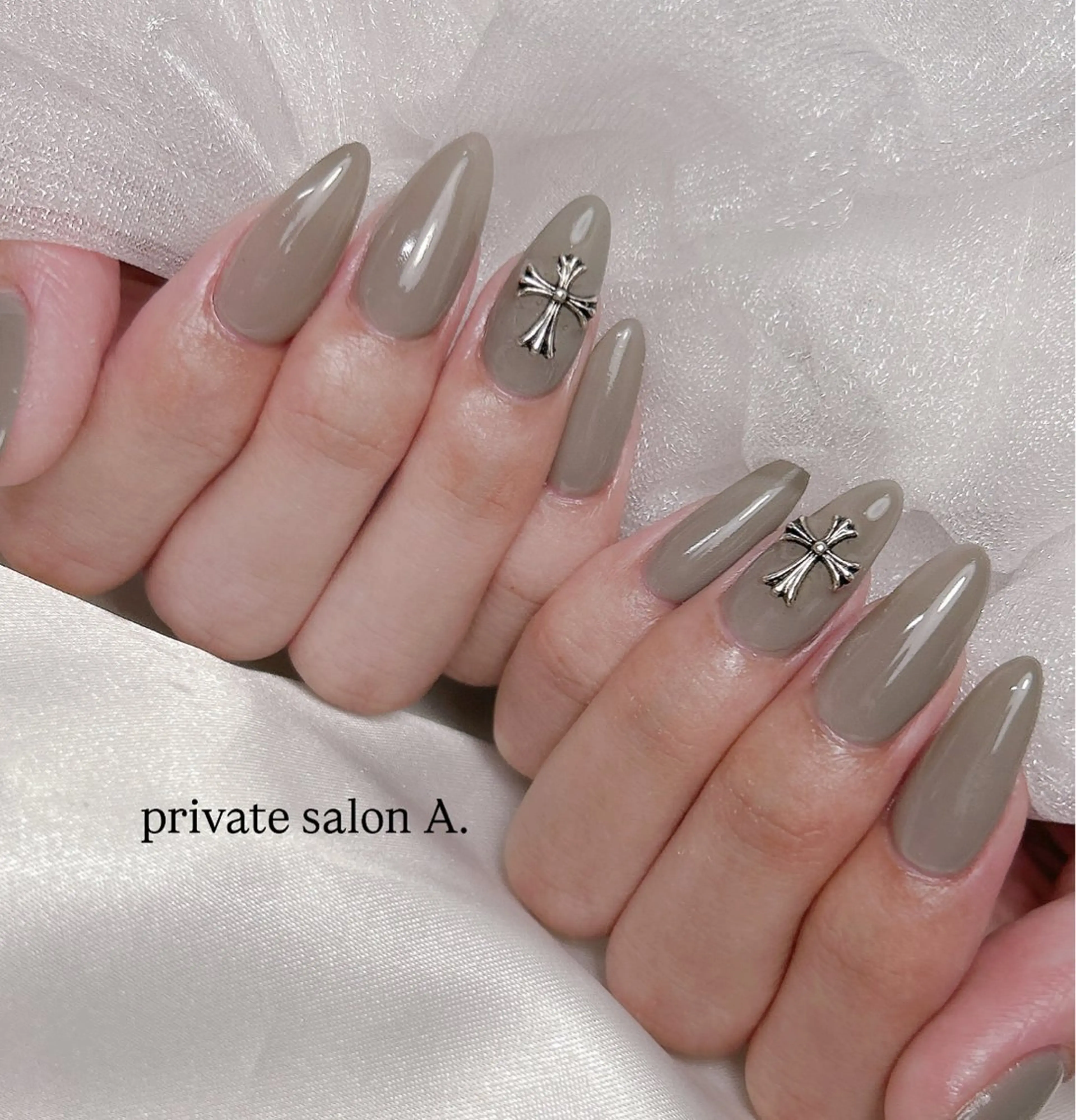 ネイル ワンカラーネイル 木村 章惠のネイルデザイン