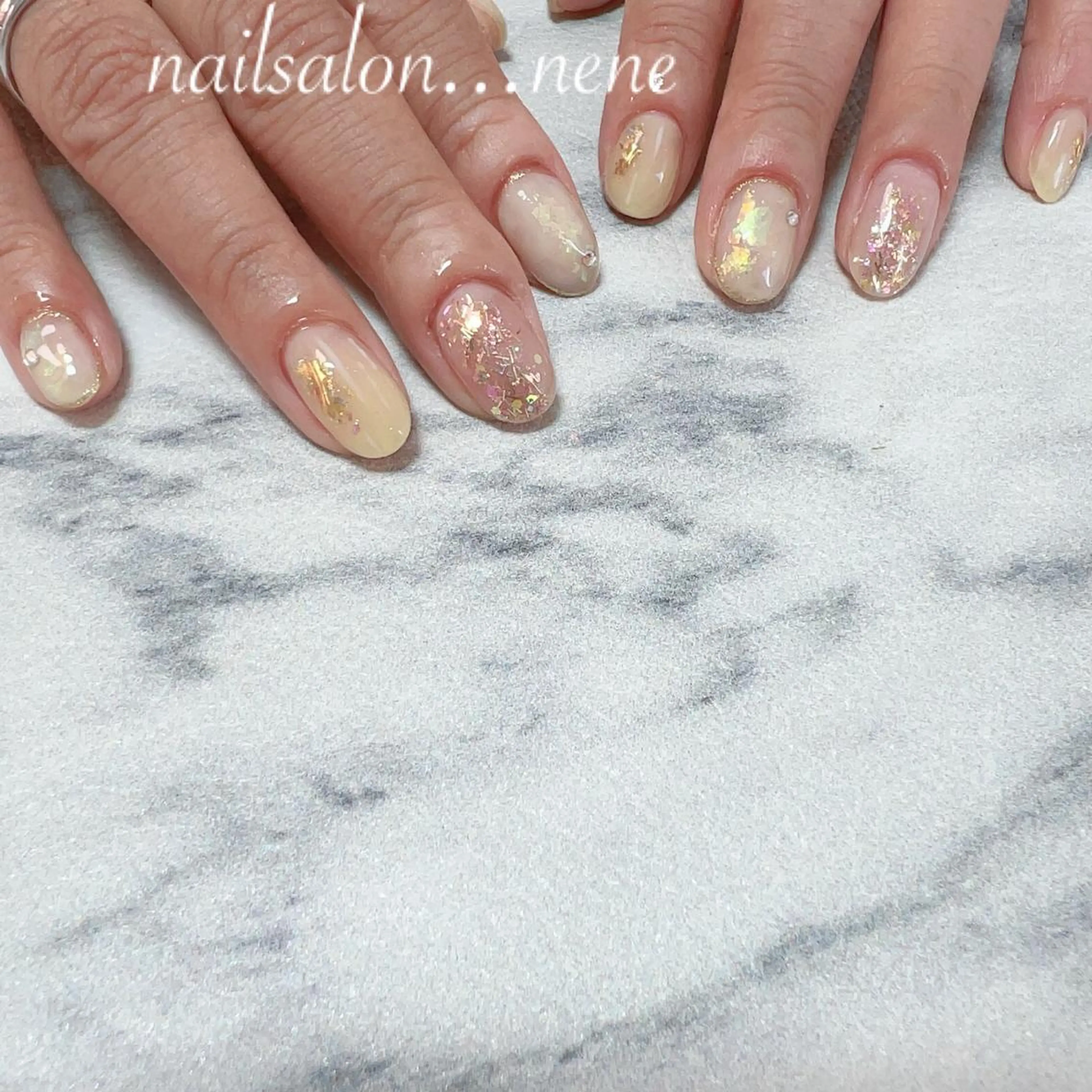 ネイル ニュアンスネイル nailsalon ...neneのネイルデザイン