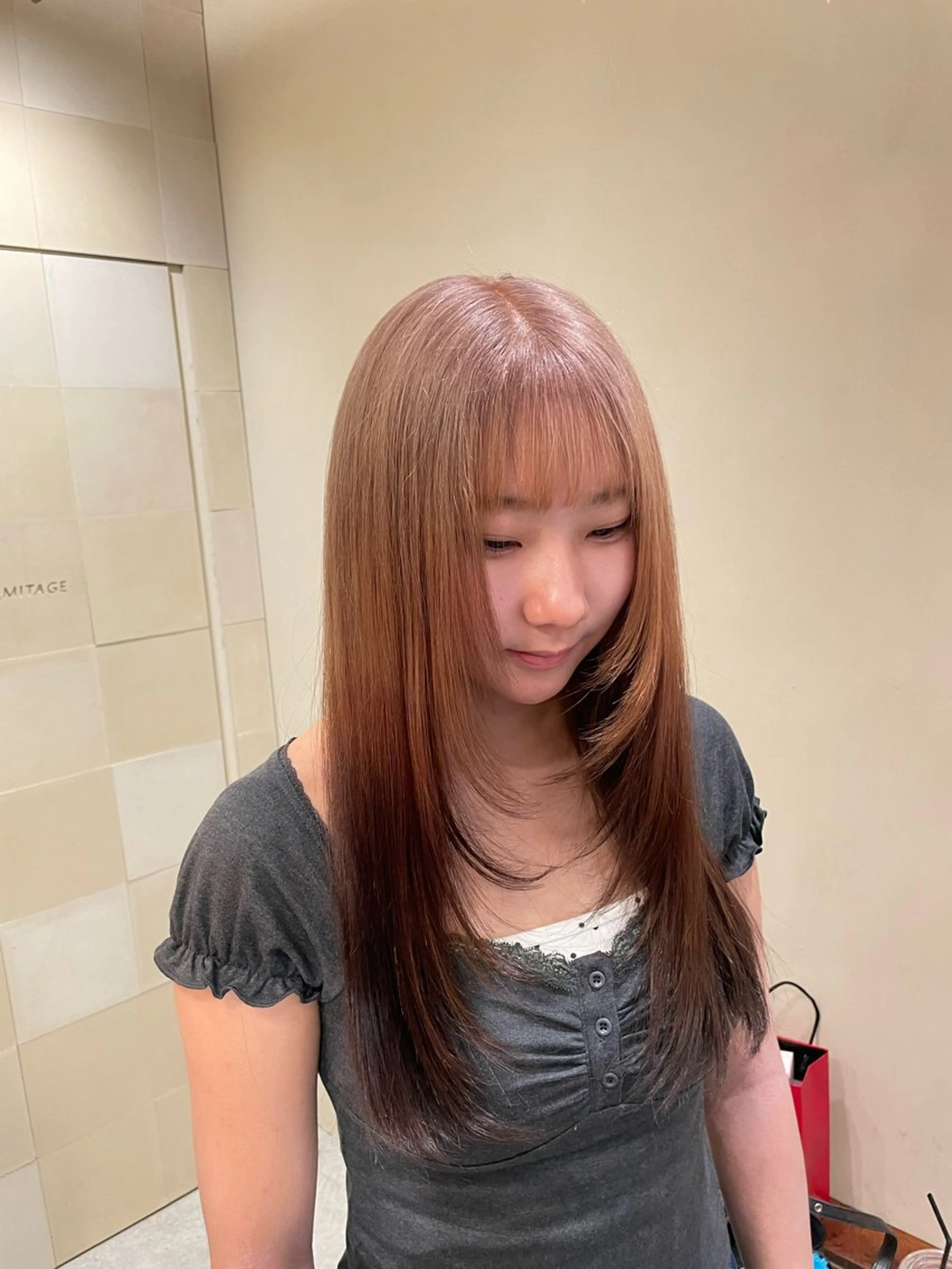 ロング カラー ヘアカラー トリートメント HERMITAGE/ chihiroのヘアスタイル