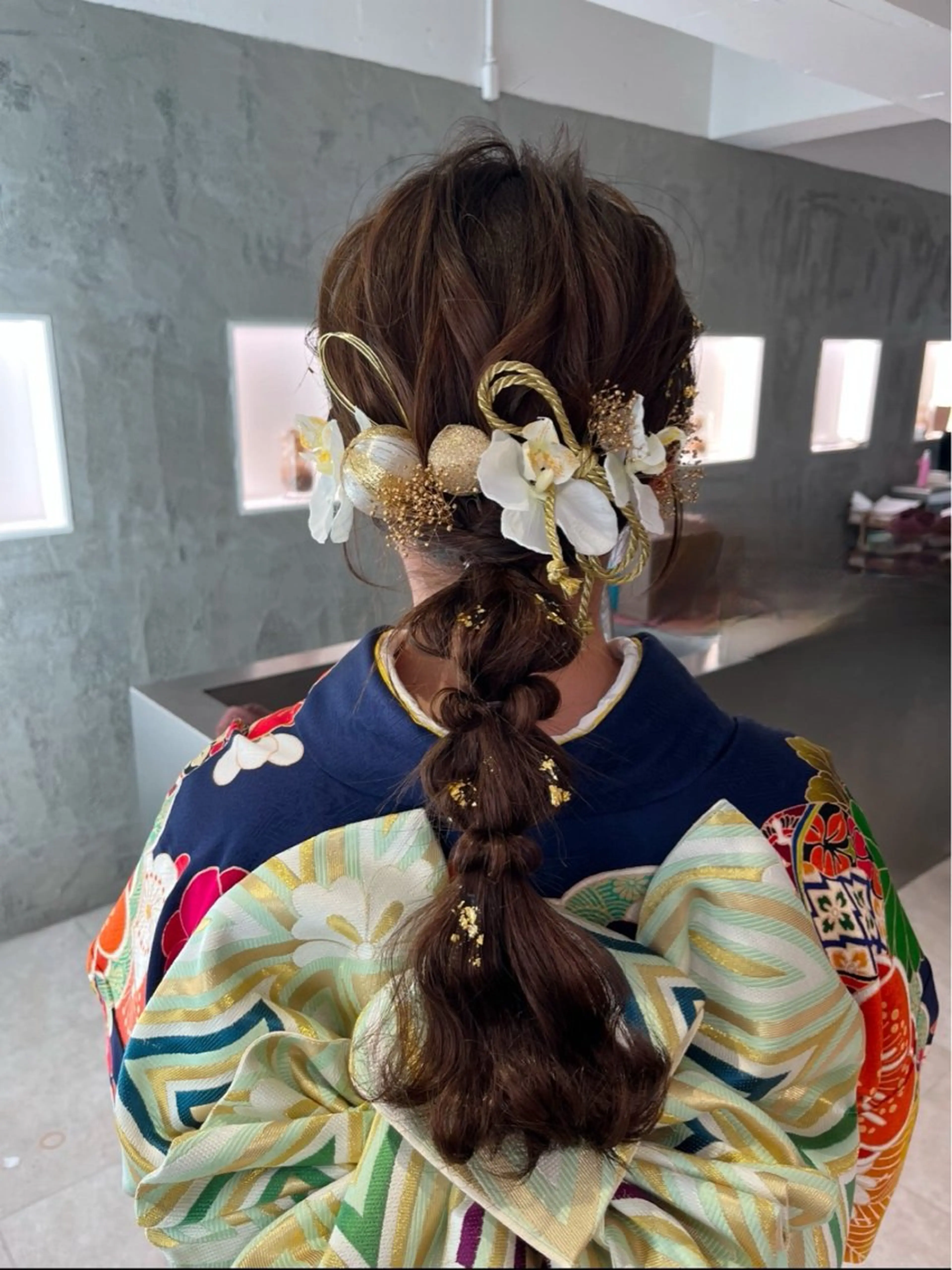 ヘアアレンジ ♛︎ きっか ♛︎ ヘアアレンジ🩵のヘアスタイル