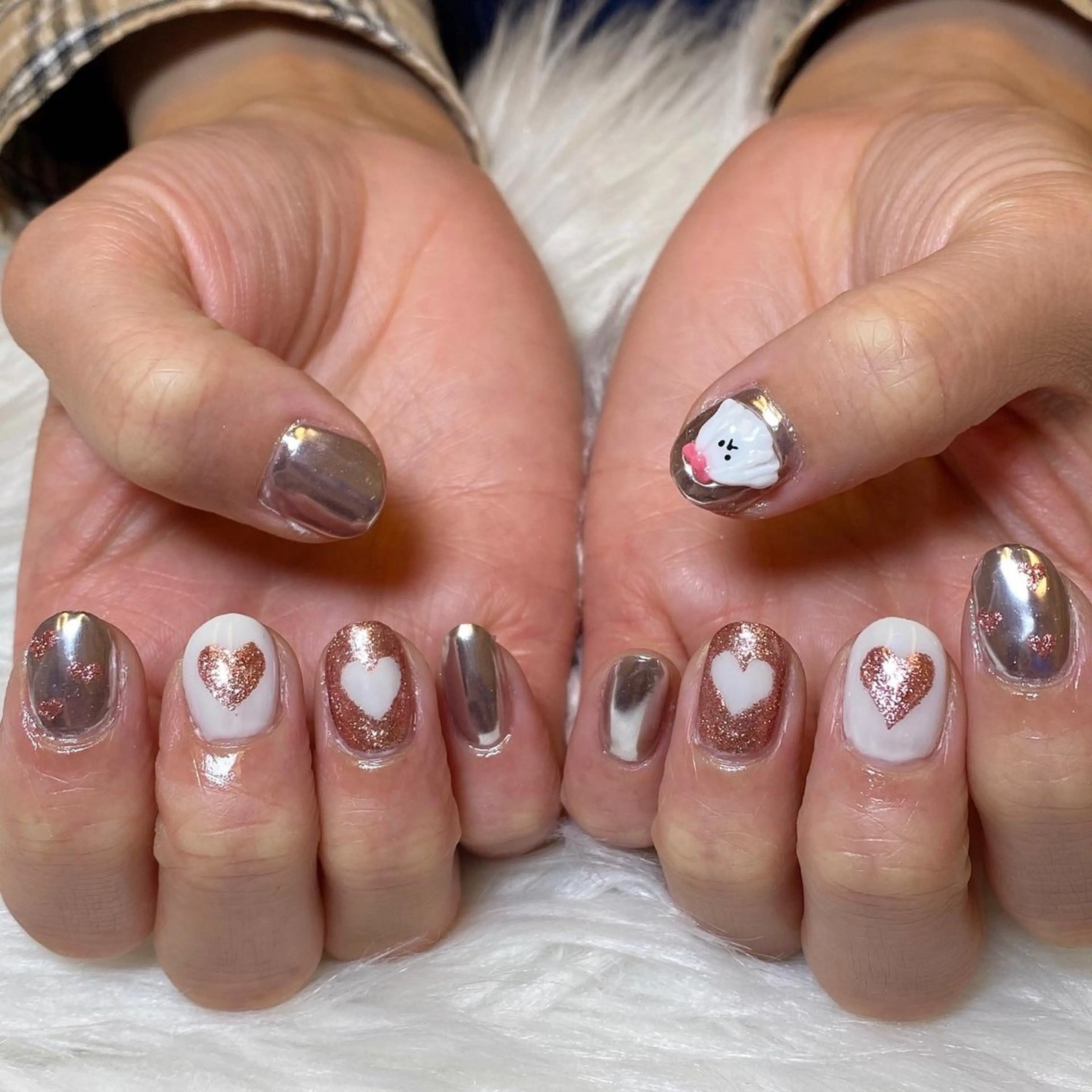 ネイル メンズネイル ワンホンネイル studio tam 髙橋彩夏のネイルデザイン