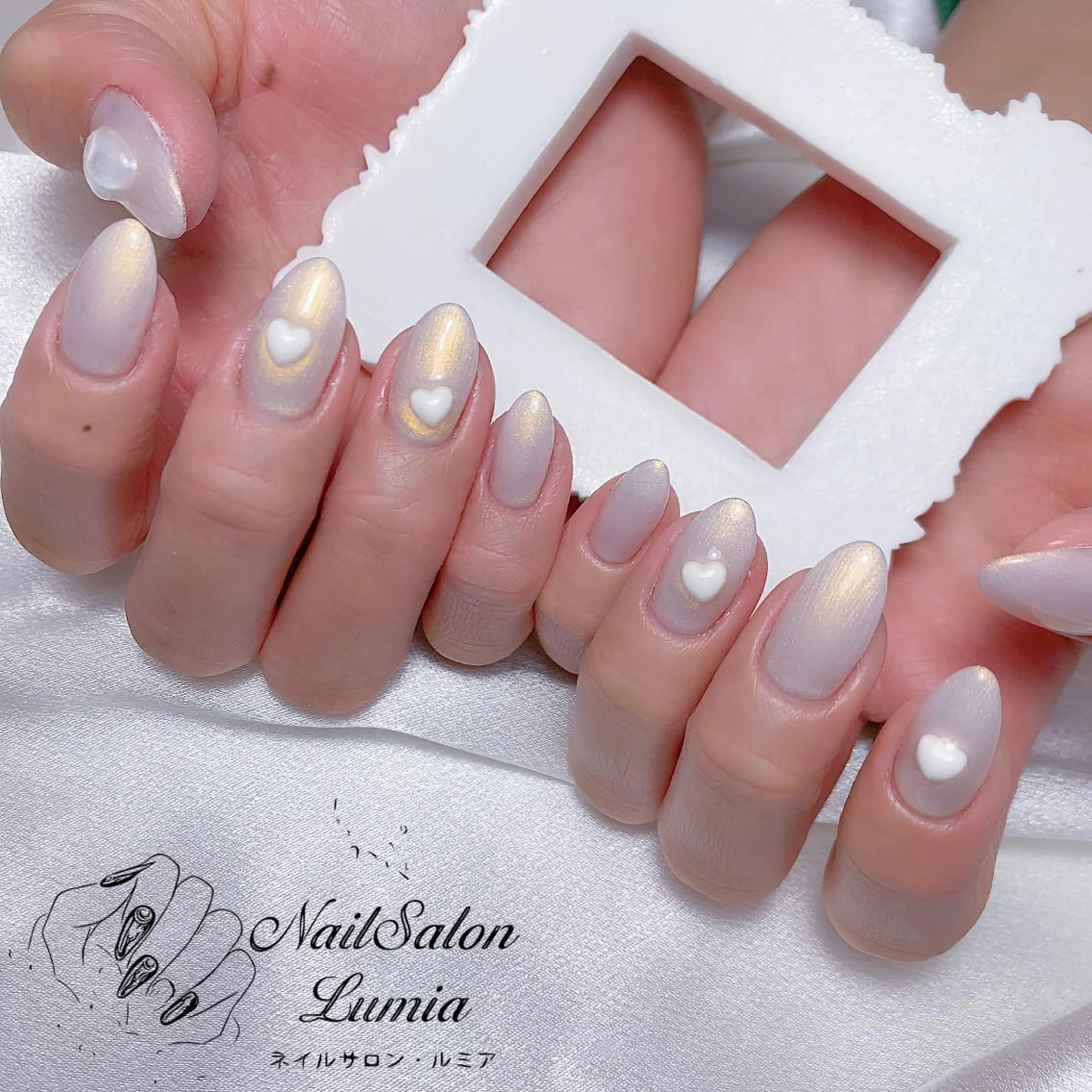 ネイル ハンドネイル ネイルサロン ルミア Lumia 店長のネイルデザイン