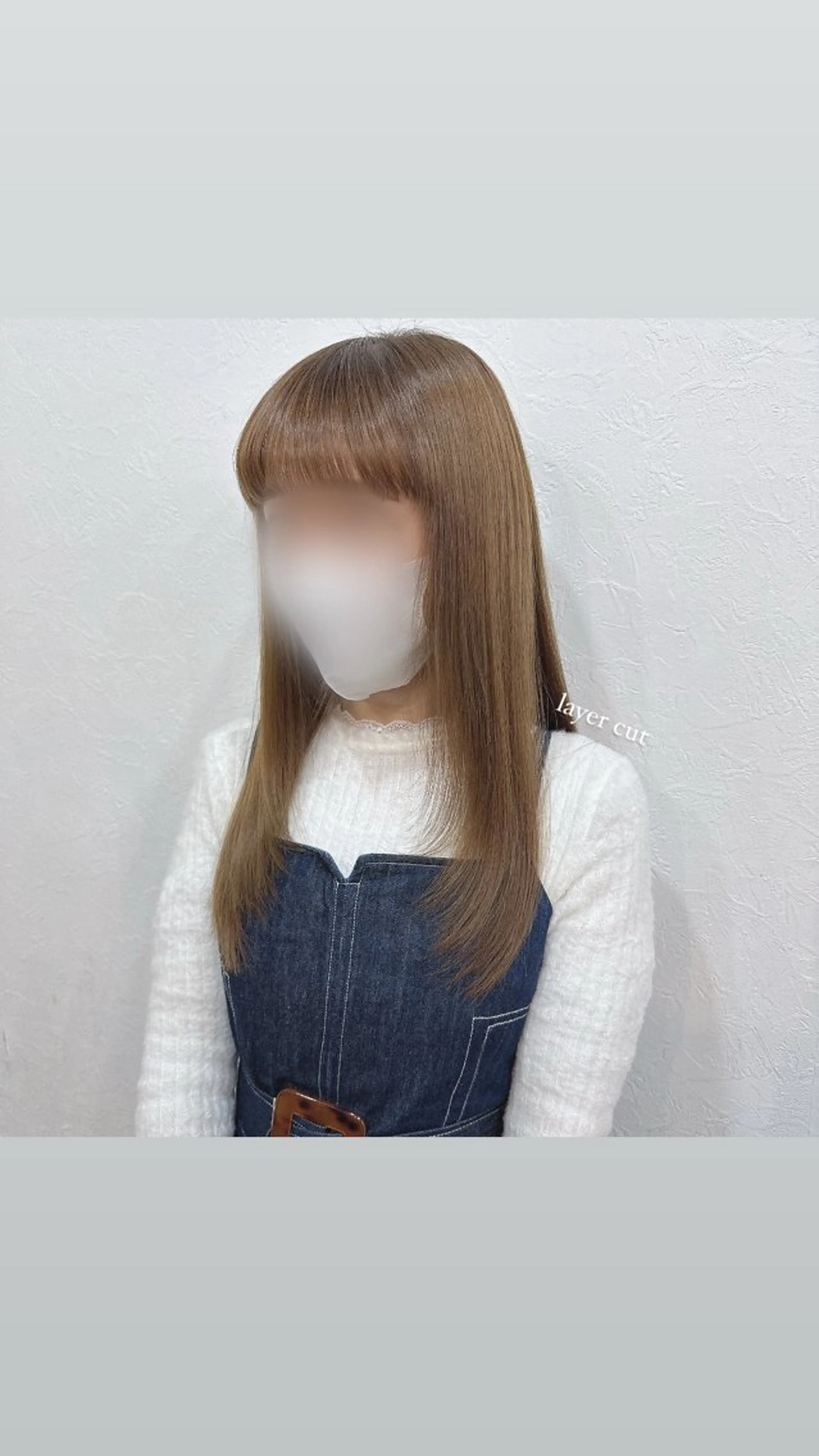 ロング レイヤーカット カット ヘアカラー 🎀ITSUKI暖色 カラー/レイヤー🎀のヘアスタイル