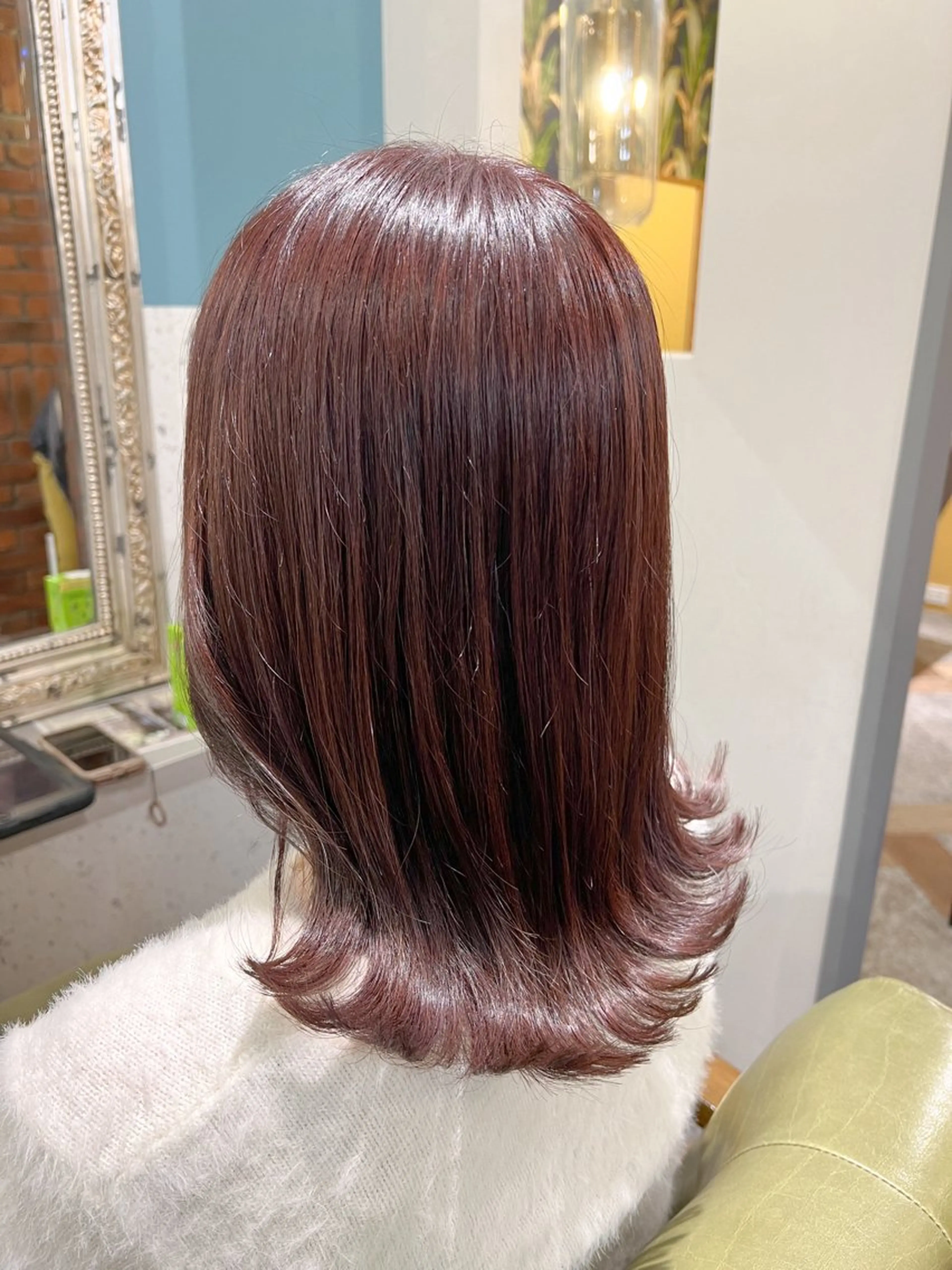 セミロング 韓国スタイル🇰🇷 annaのヘアスタイル