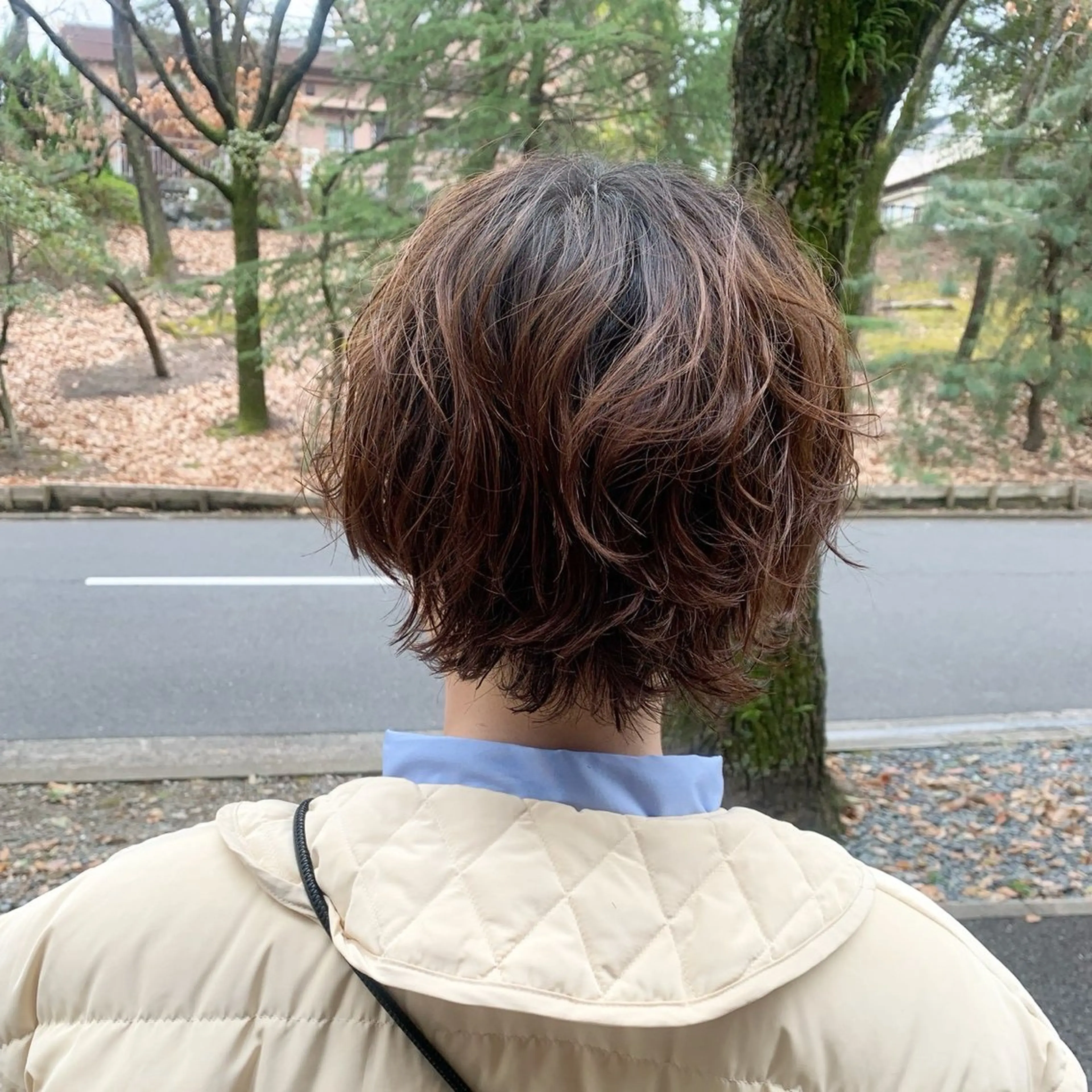 ショート パーマ HINA /パーマ/ YOKE/桃山台のヘアスタイル