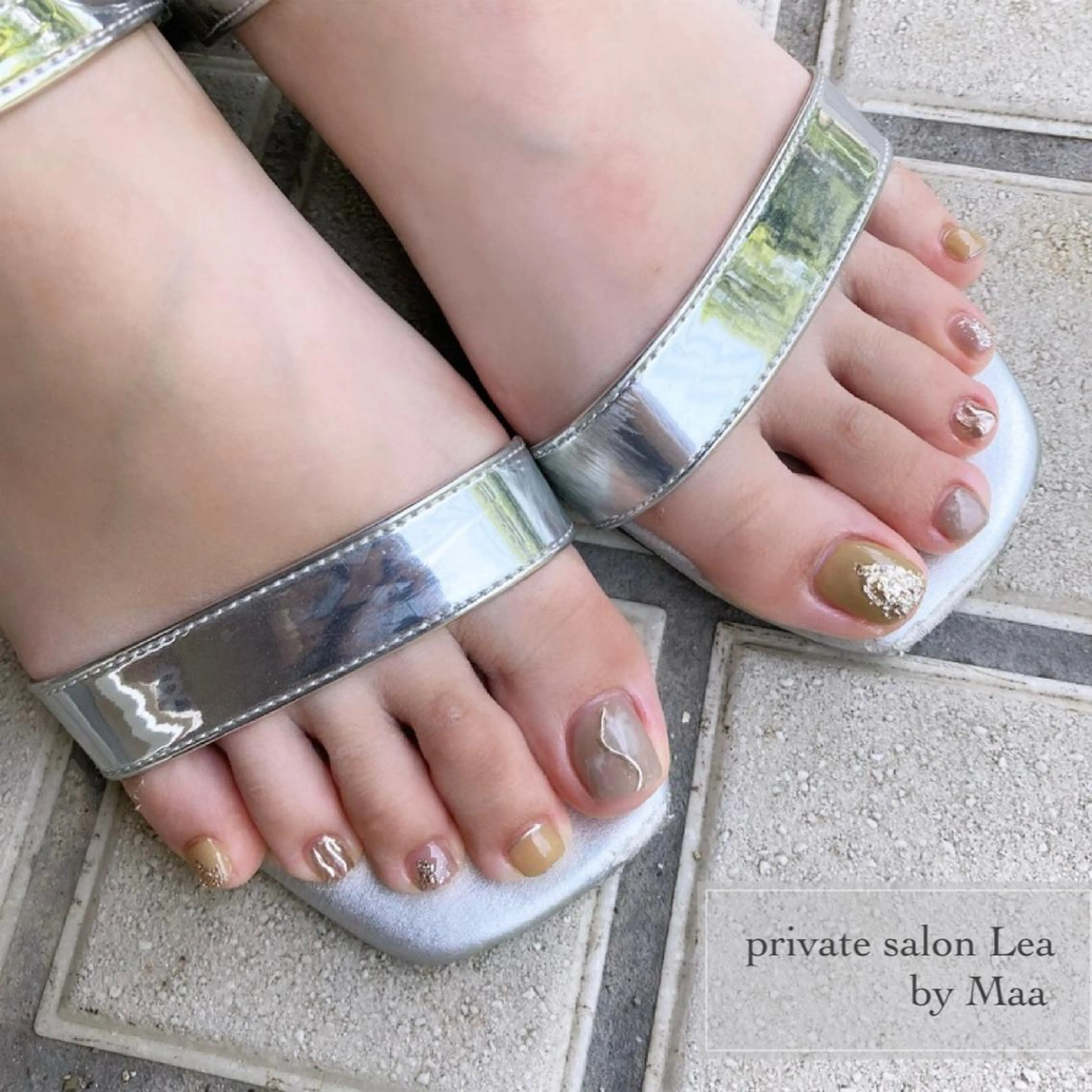 ネイル private_ salon.Leaのネイルデザイン