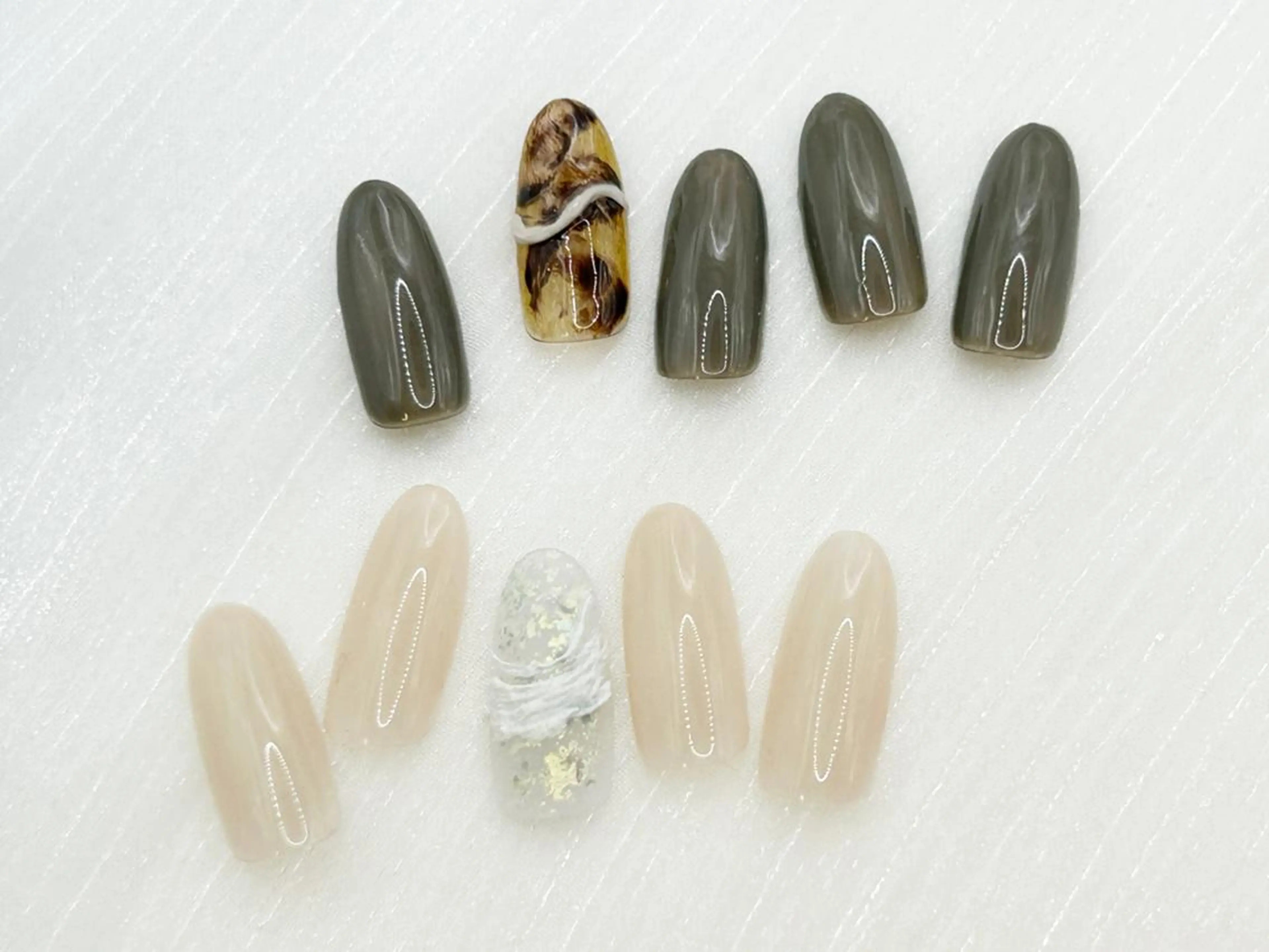 ネイル ハンドネイル orbe 芳長のネイルデザイン