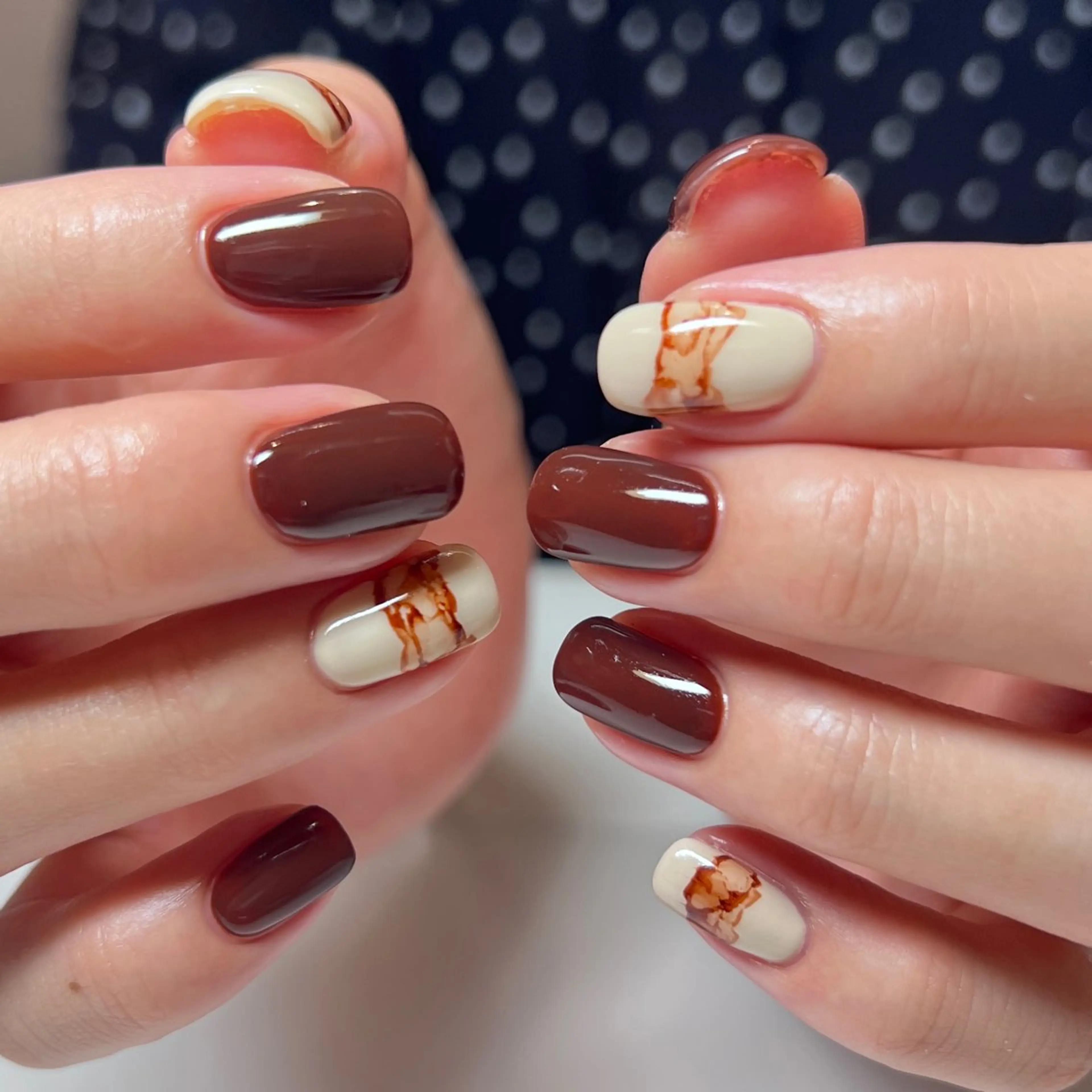 ネイル ワンカラーネイル ハンドネイル REHTOF |朝7時Open☀️のネイルデザイン