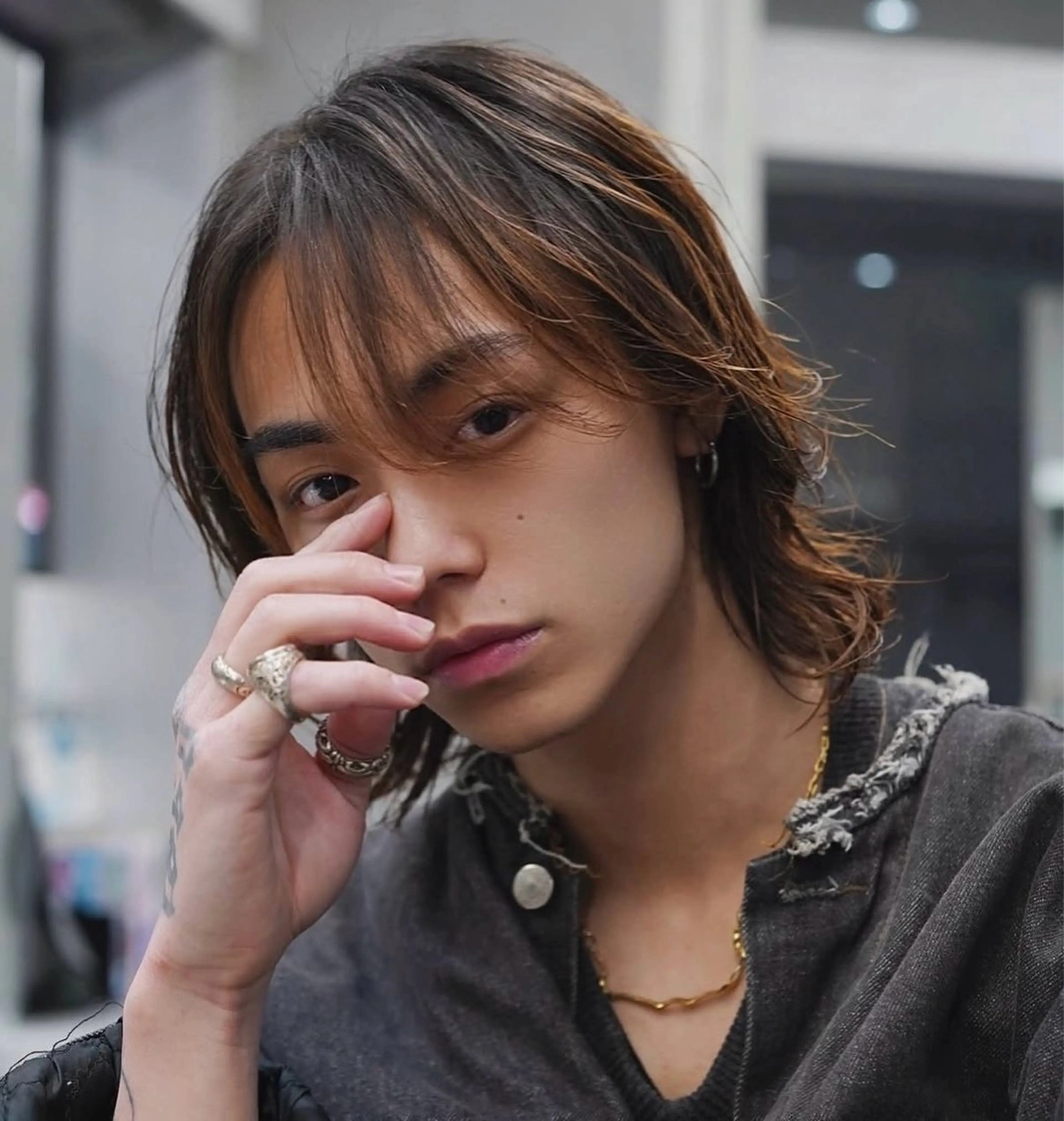 【5月限定✨】スタイリスト骨格矯正カット＋ミディアムパーマ✨の写真