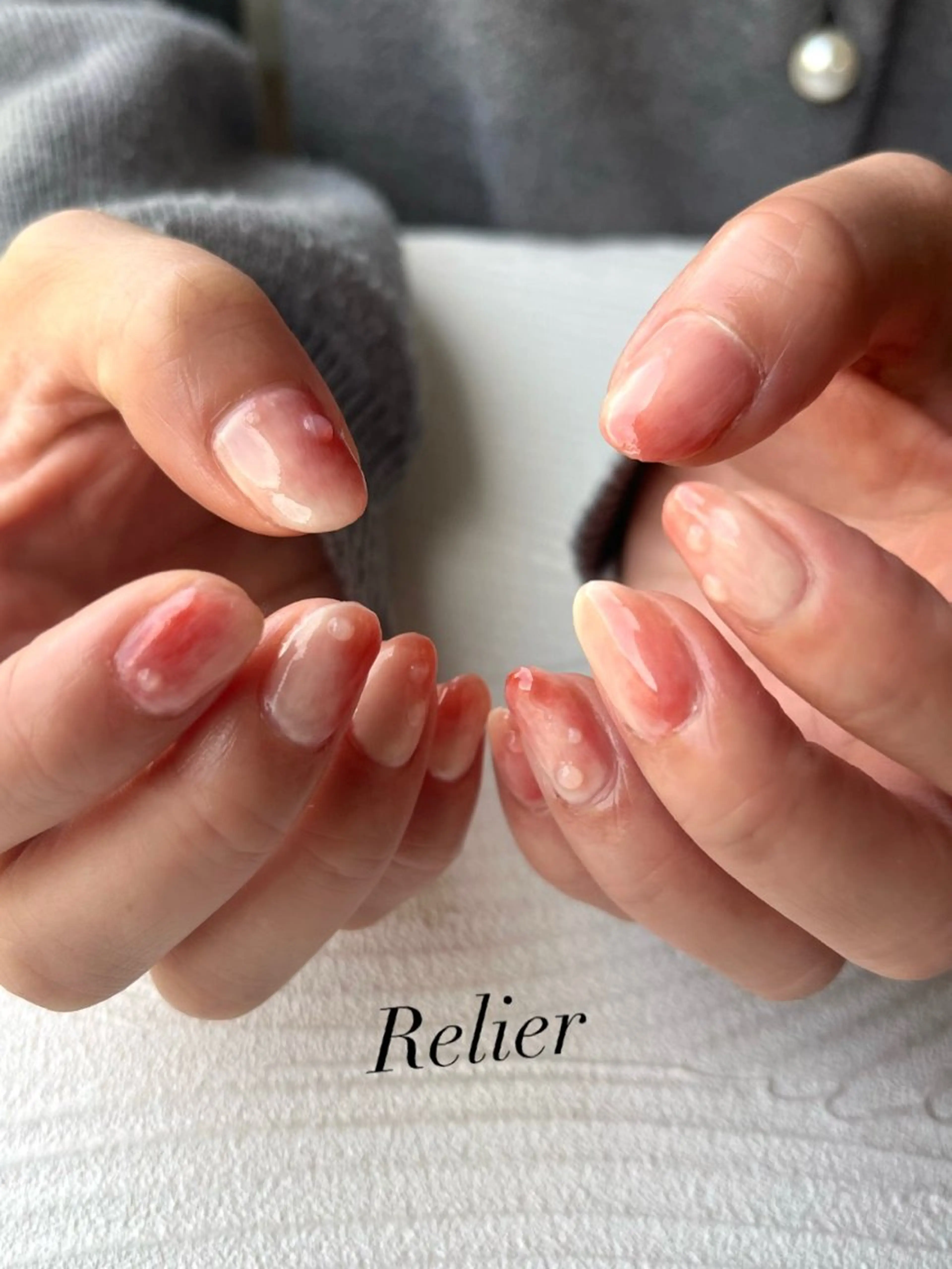 ネイル ハンドネイル Relier ayakaのネイルデザイン