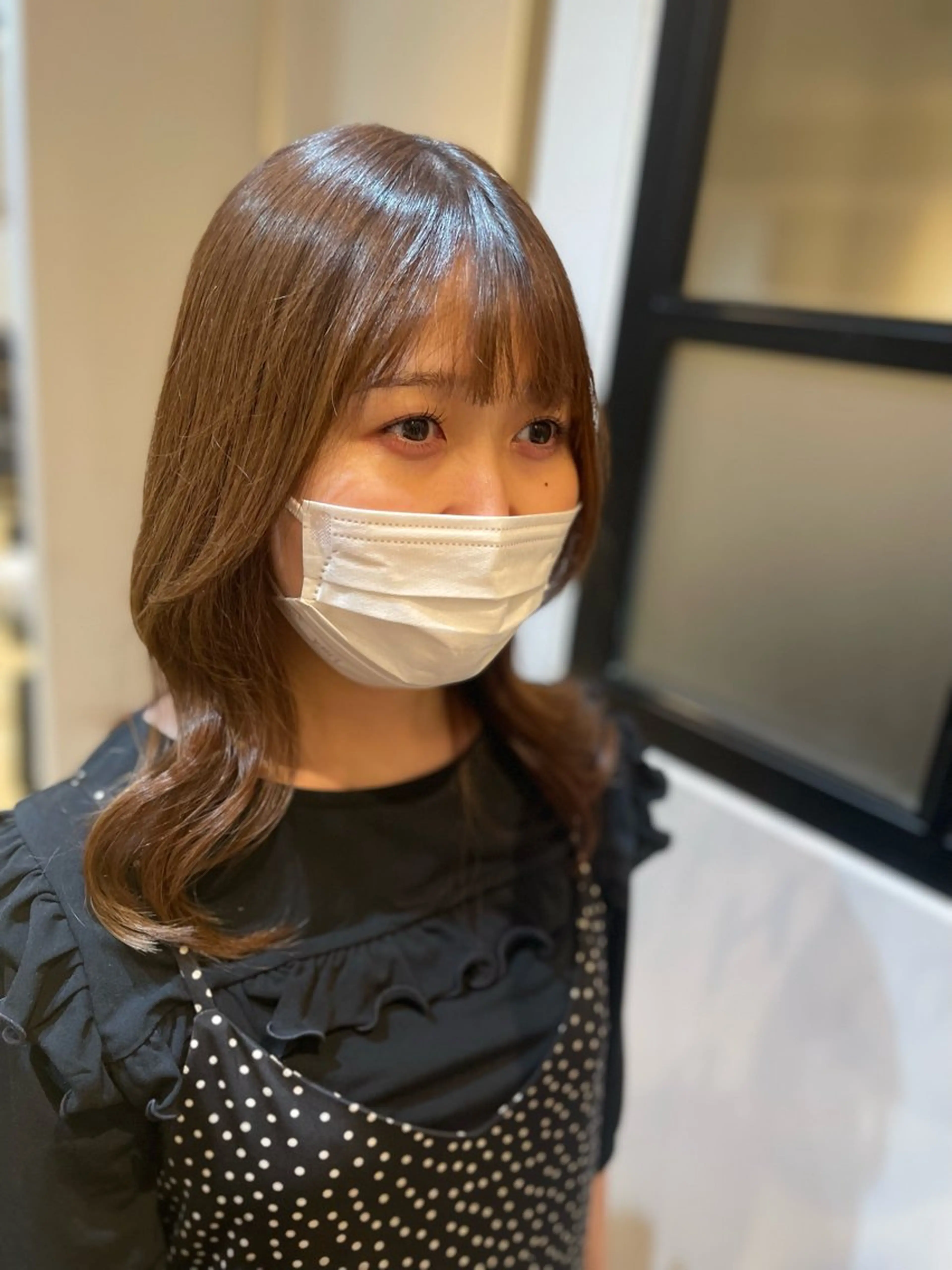 【ロングスタイル限定】カット+ケアカラー(ブリーチなし)+マルチケアトリートメントの写真