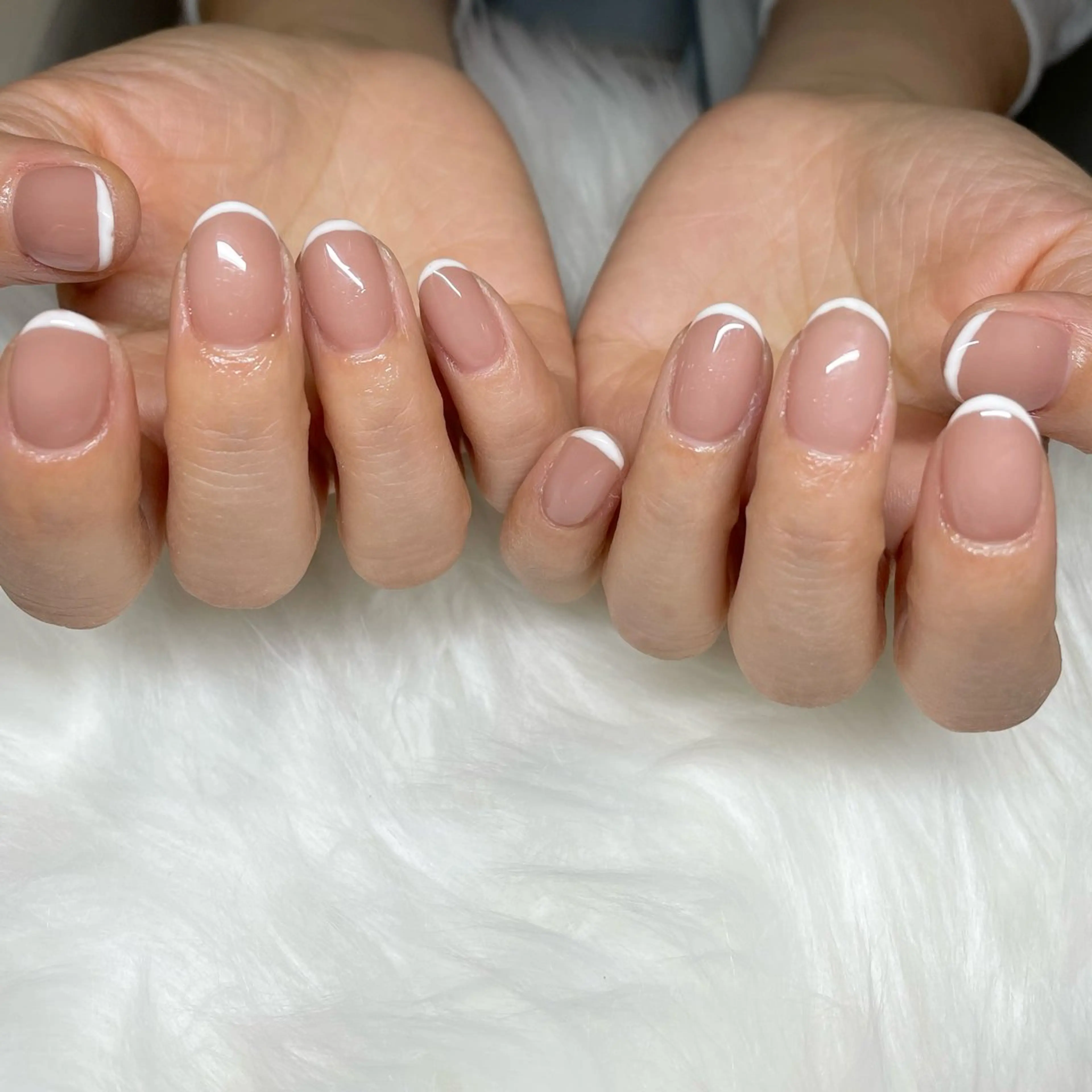 ネイル オフィスネイル シンプルネイル Rimi.+ チナミのネイルデザイン