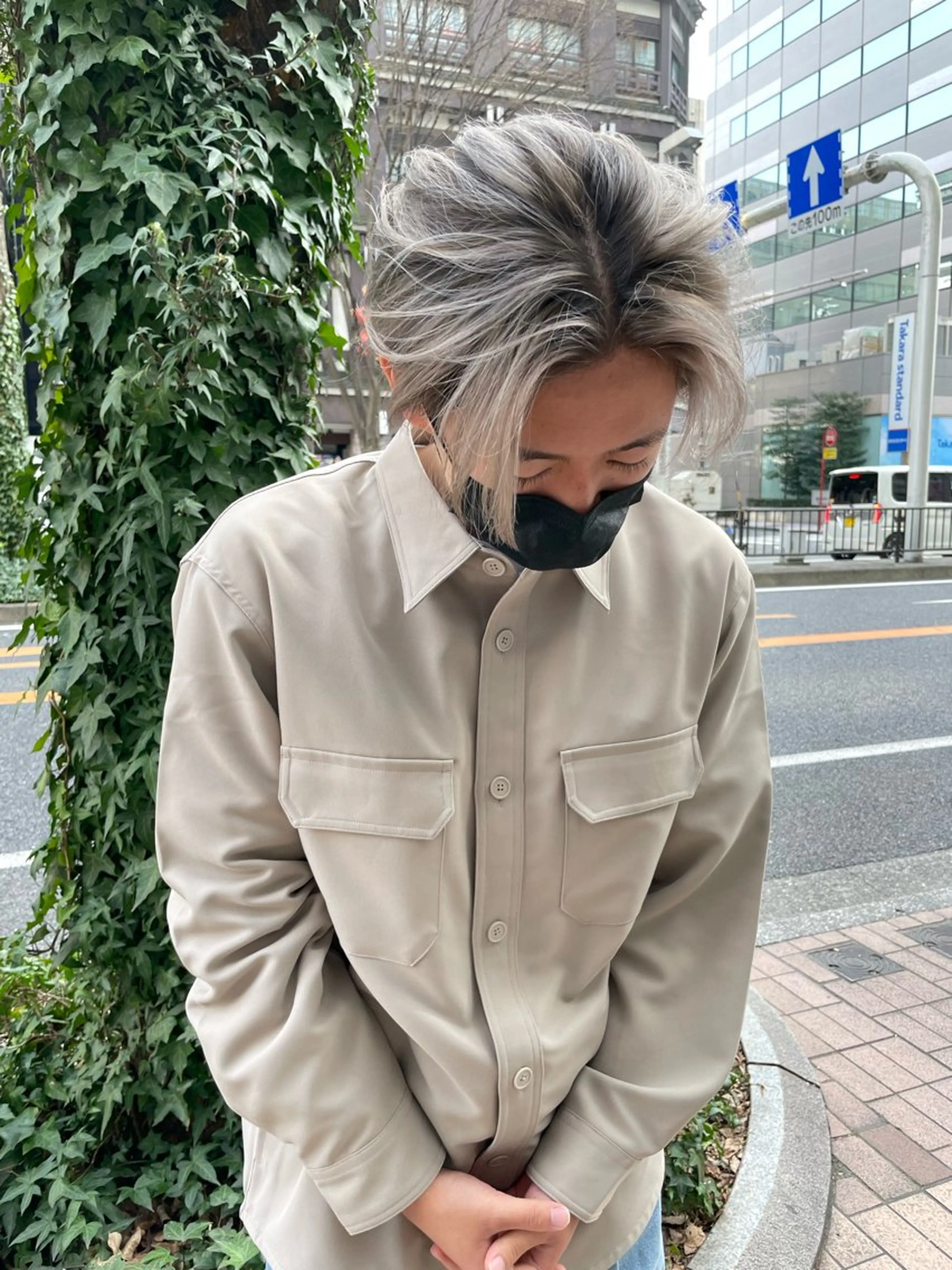 メンズ インク 美容院のヘアスタイル