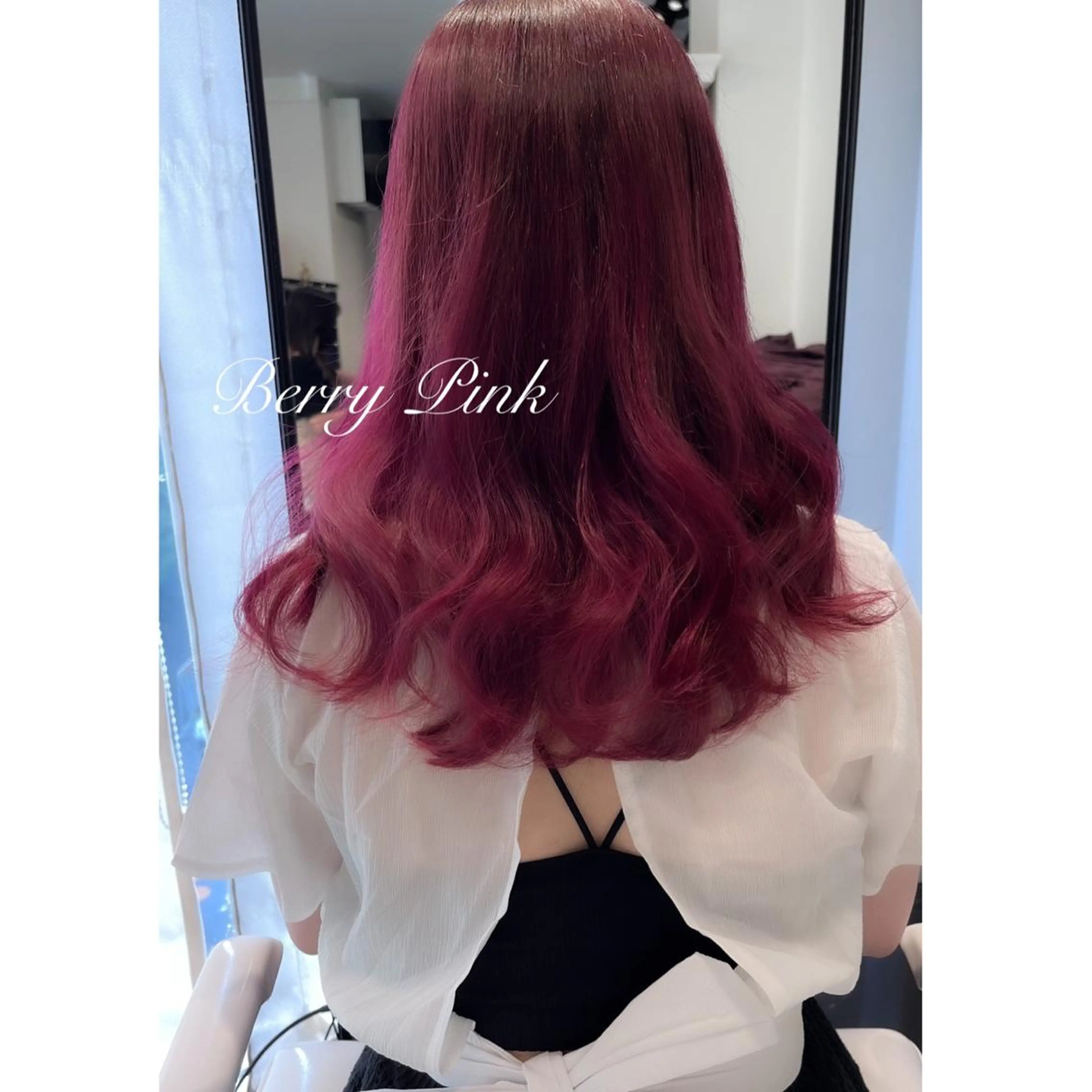 ロング カラー ブリーチ ヘアカラー miyu /トレンド カラー×艶髪のヘアスタイル