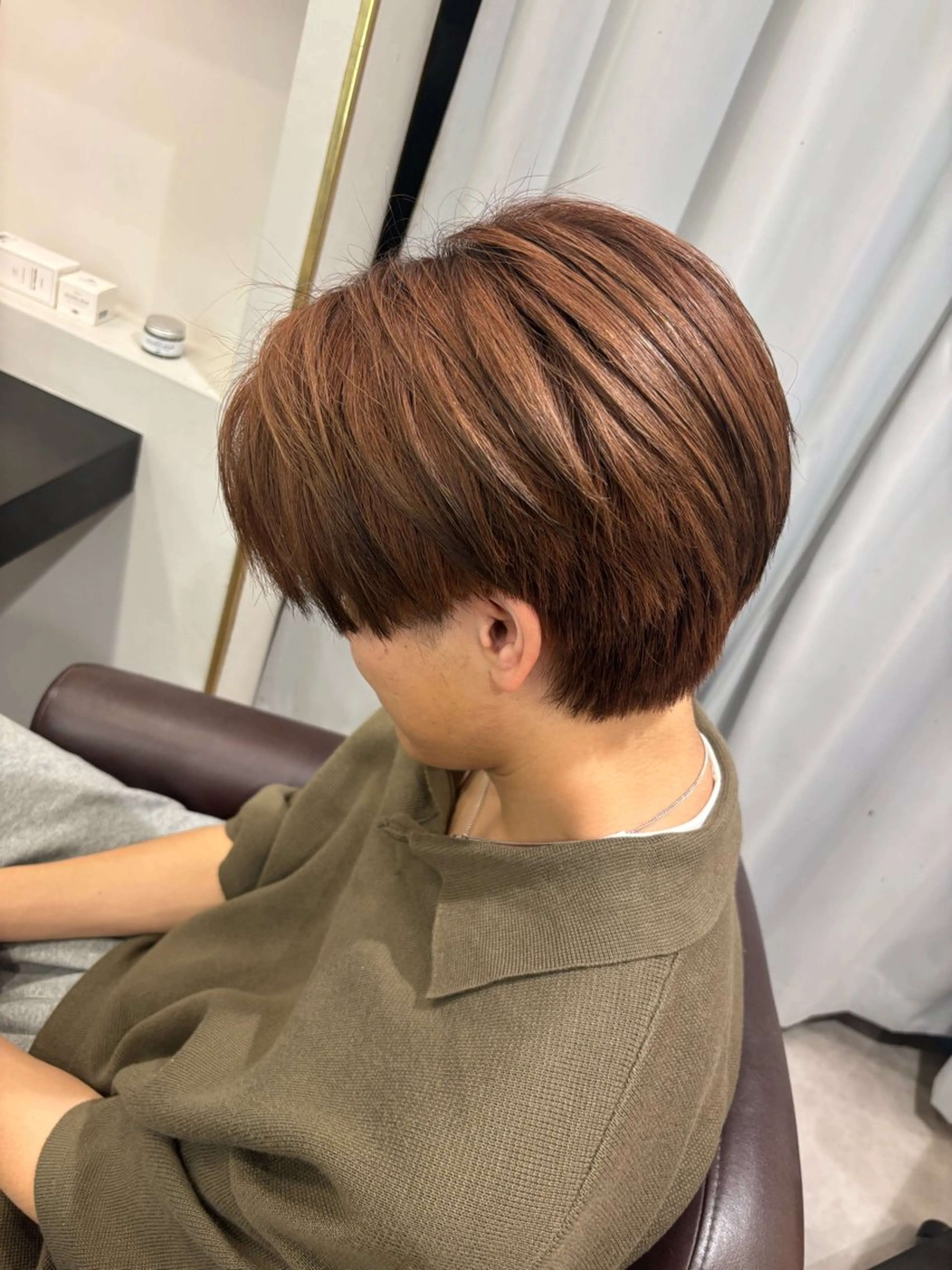 ショート メンズ 刈り上げ カット パーマ トリートメント メンズ特化／韓国風 /江戸谷大晴のヘアスタイル