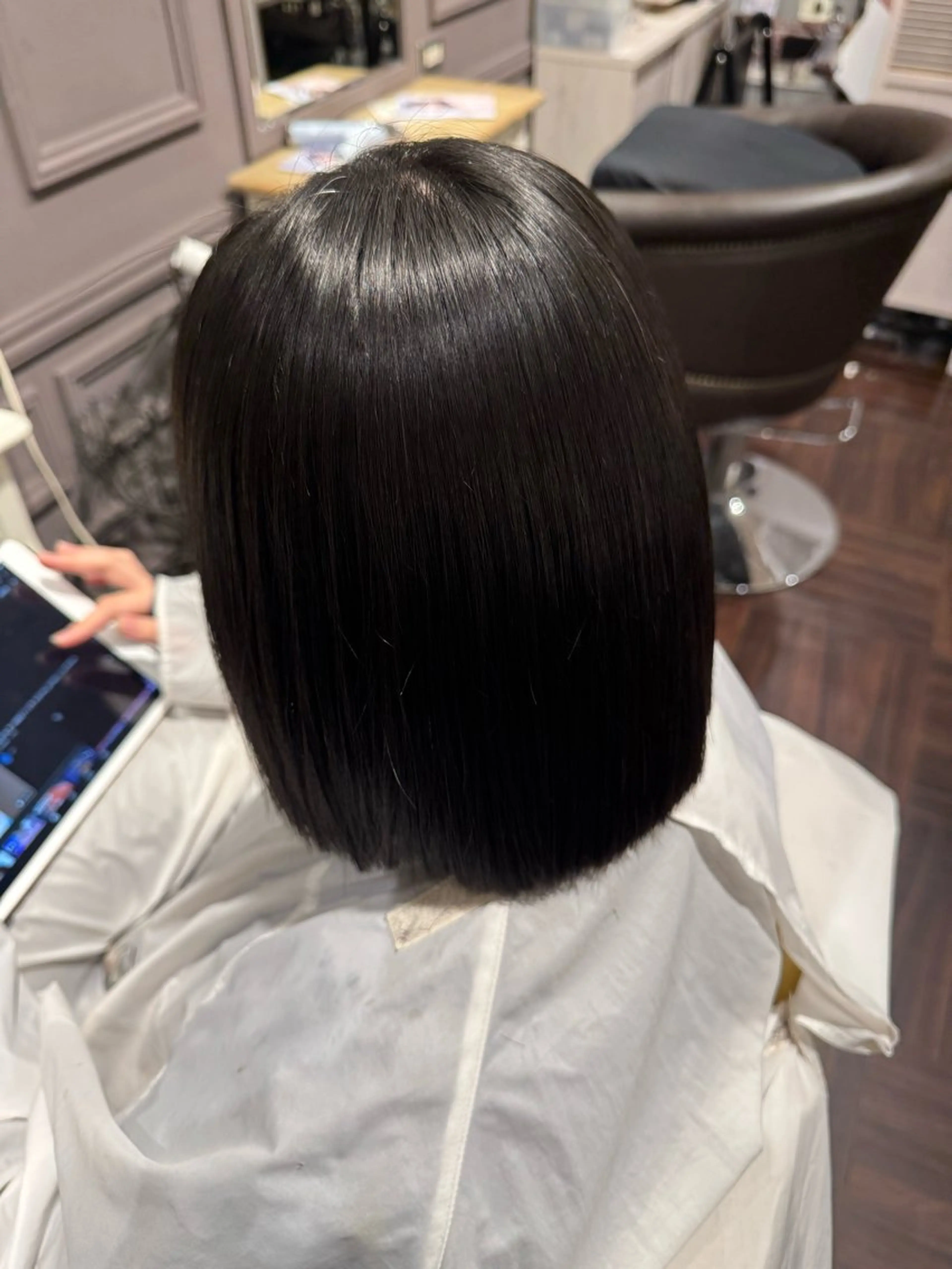 ショート 縮毛矯正 正路 彩夏のヘアスタイル