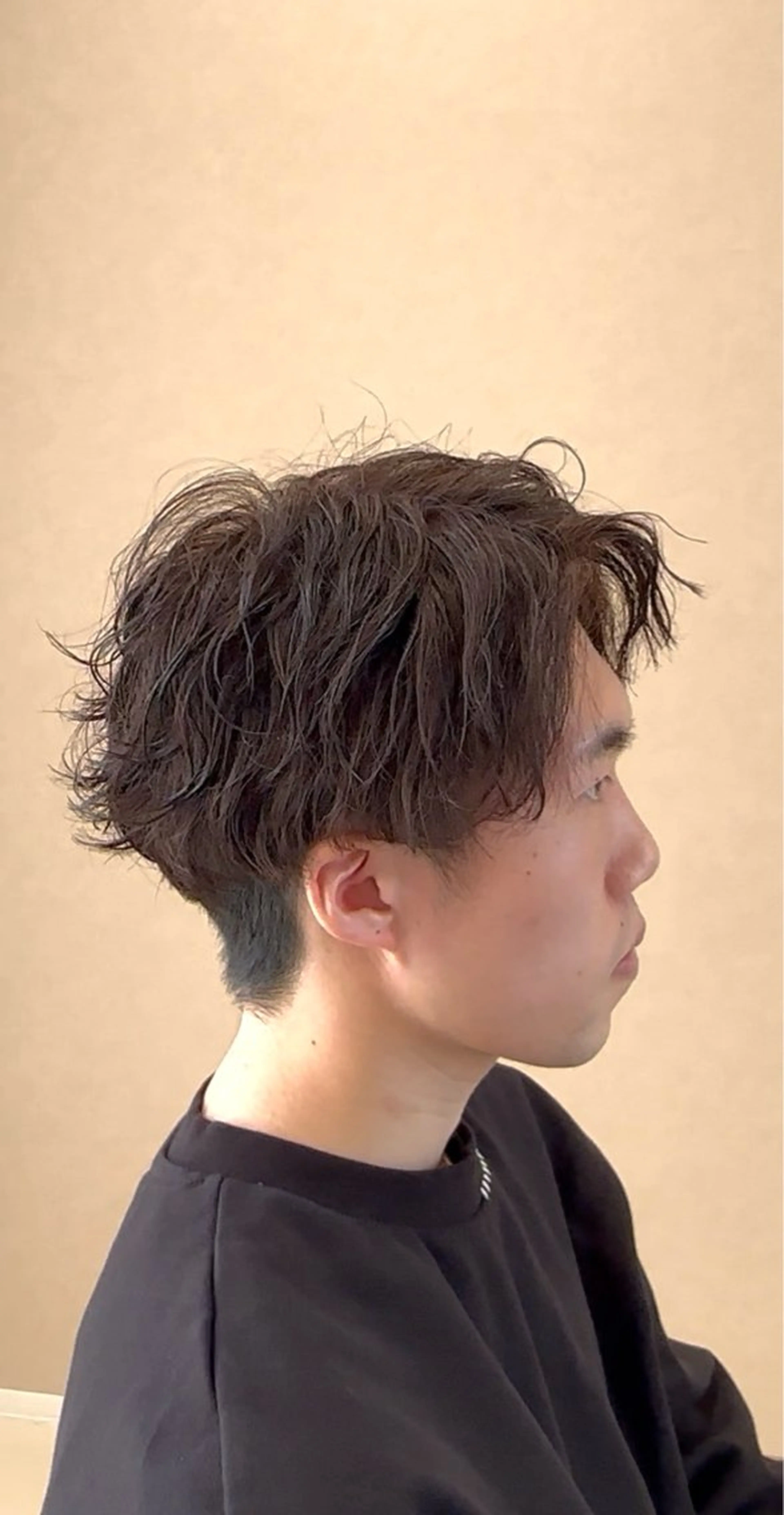 メンズ 撮影モデル Earth伊勢崎 萩原　快斗のヘアスタイル