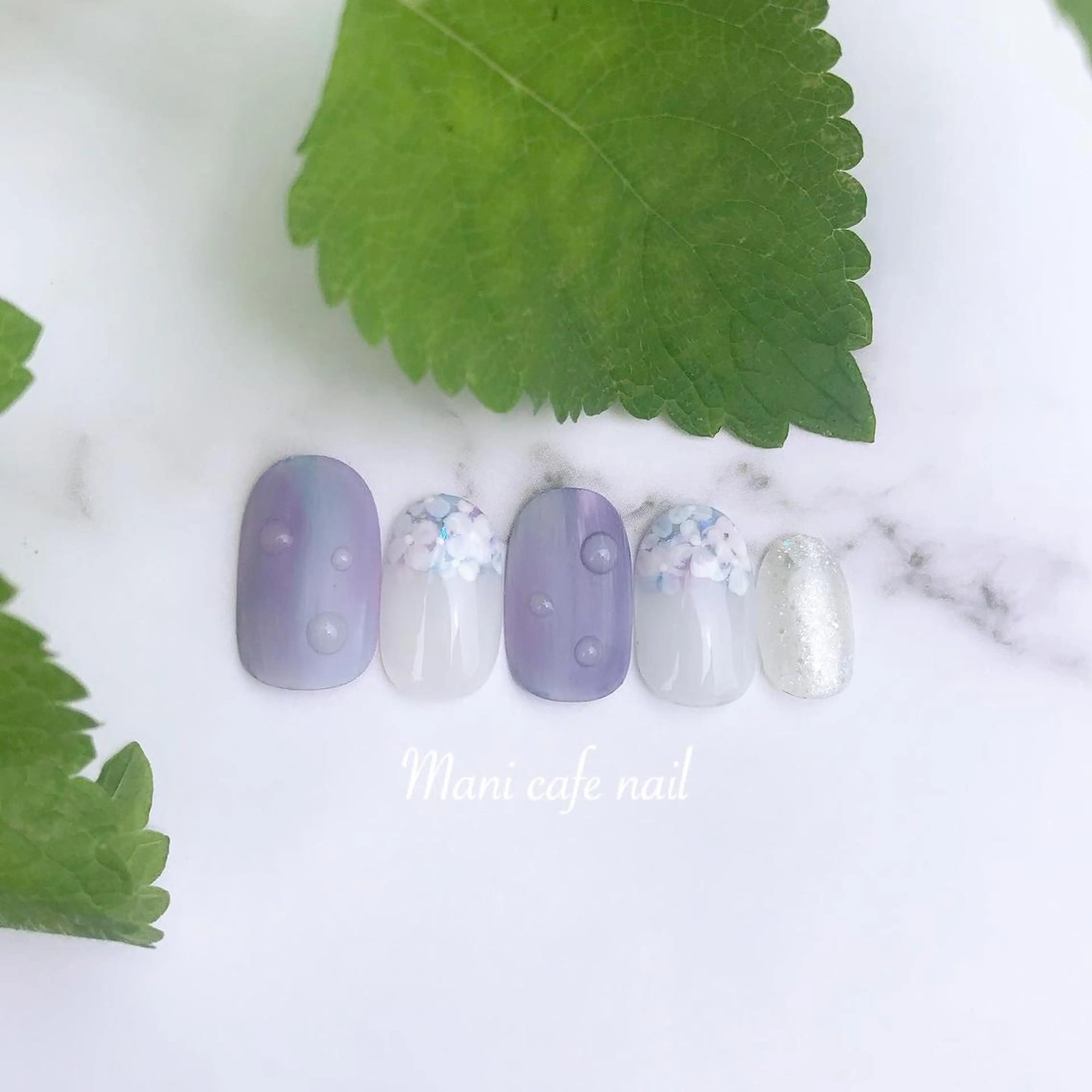 ネイル ハンドネイル Mani cafe nailのネイルデザイン
