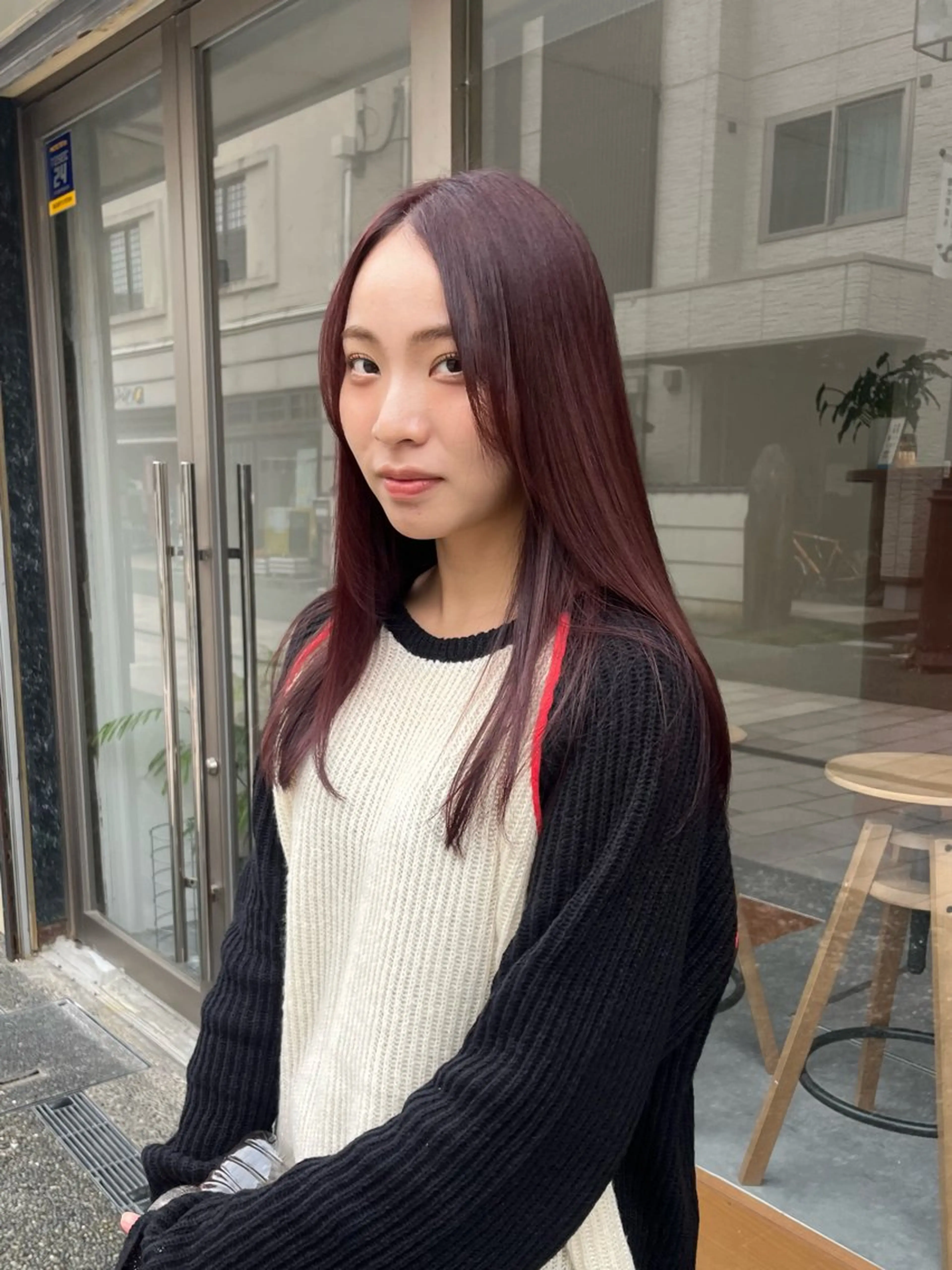 ロング ヘアカラー 🟣niw SHUNNA🟣のヘアスタイル