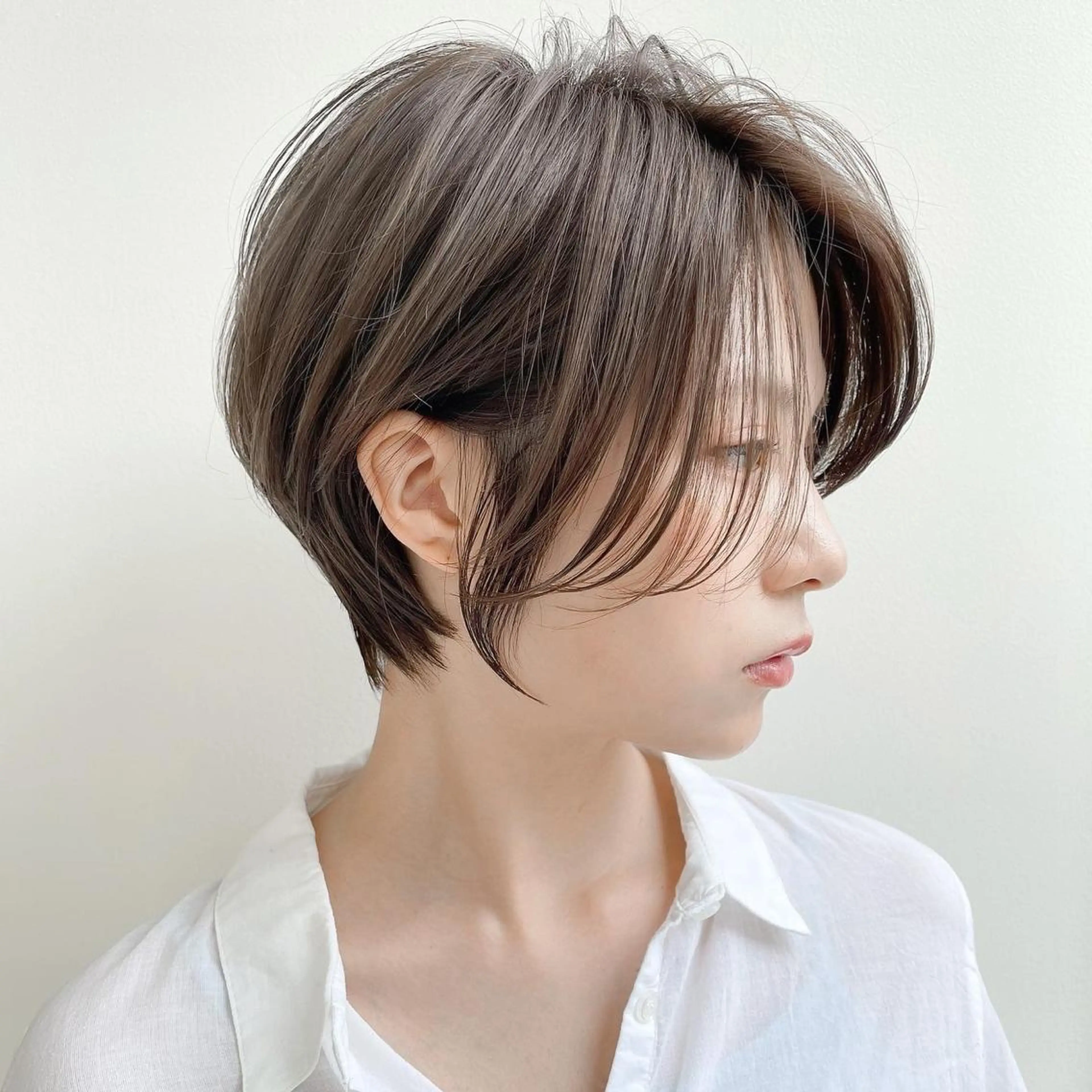 ショート カラー 宮本 聖希のヘアスタイル