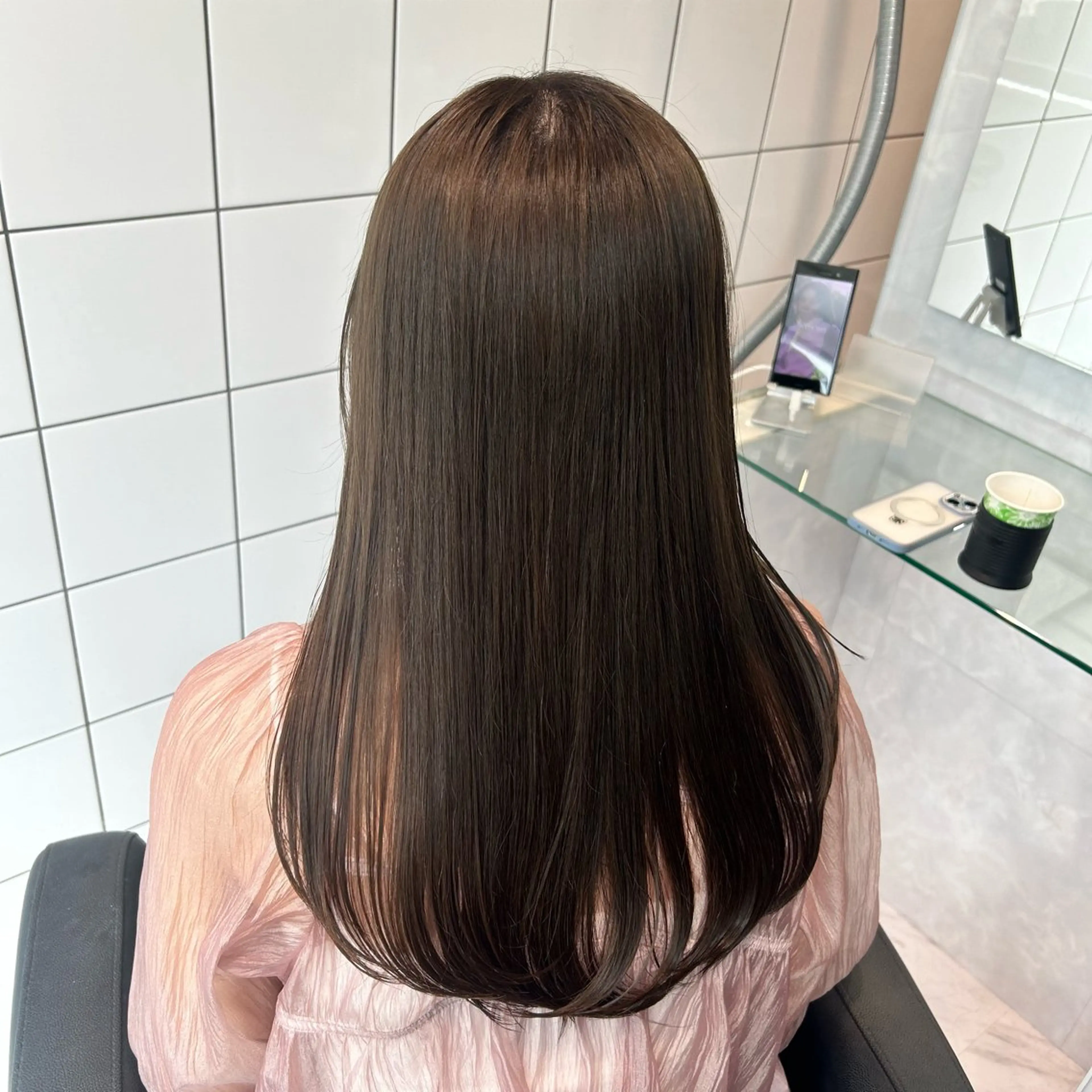 ロング カラー ヘアカラー 表参道/透明感カラー /暗髪/ジュキヤのヘアスタイル