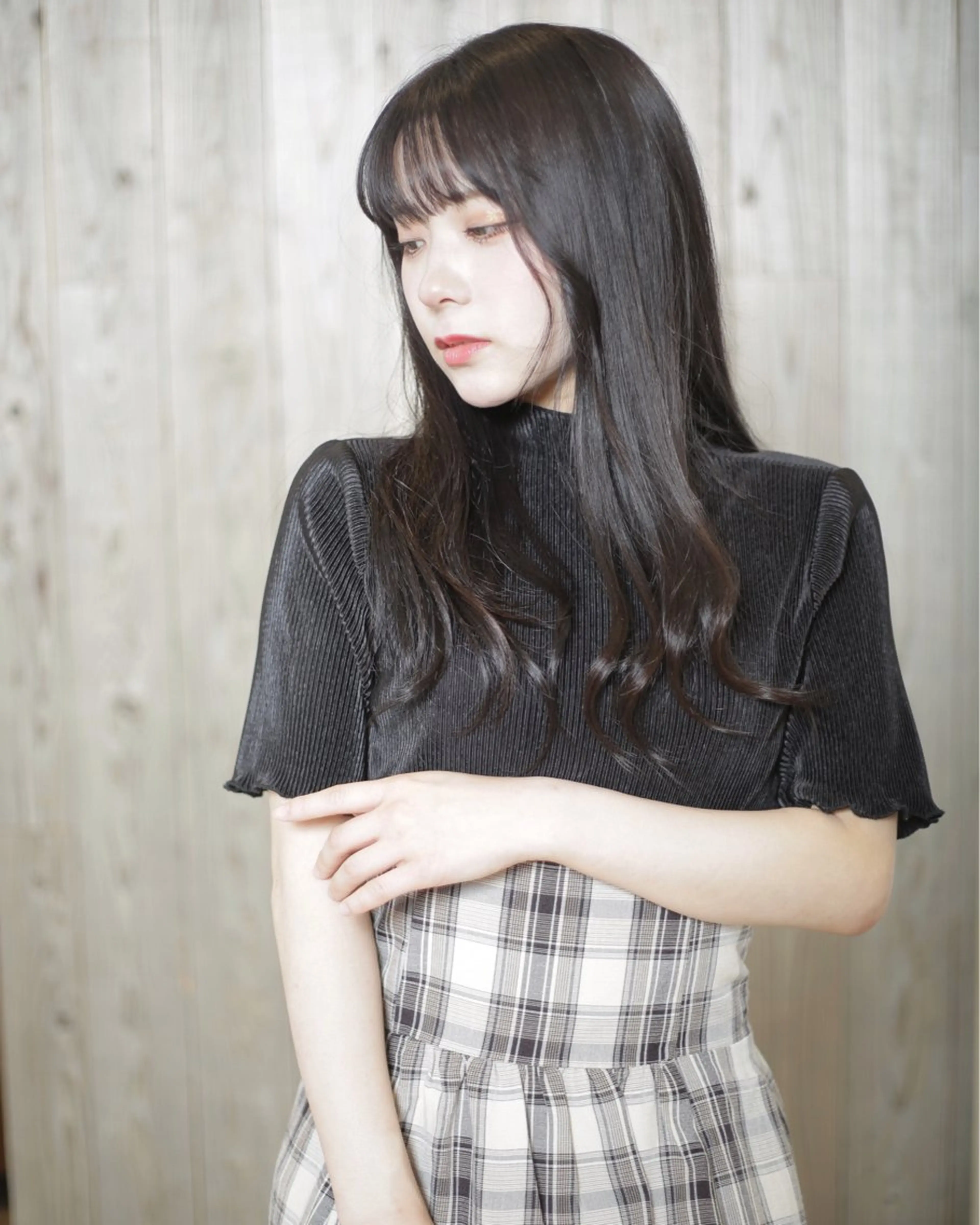 ロング 石沢 知康のヘアスタイル