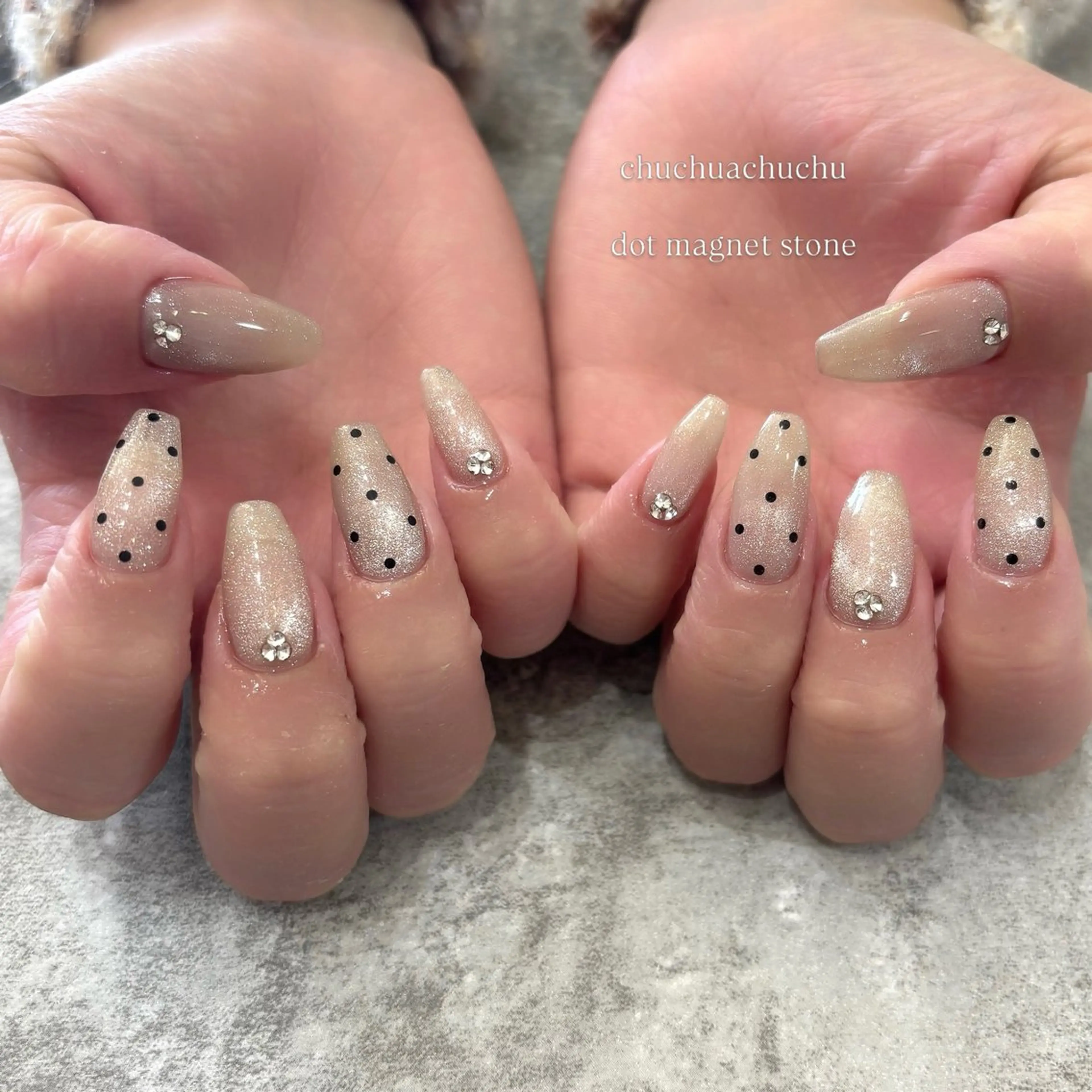 ネイル ハンドネイル チュチュアチュチュ mareのネイルデザイン