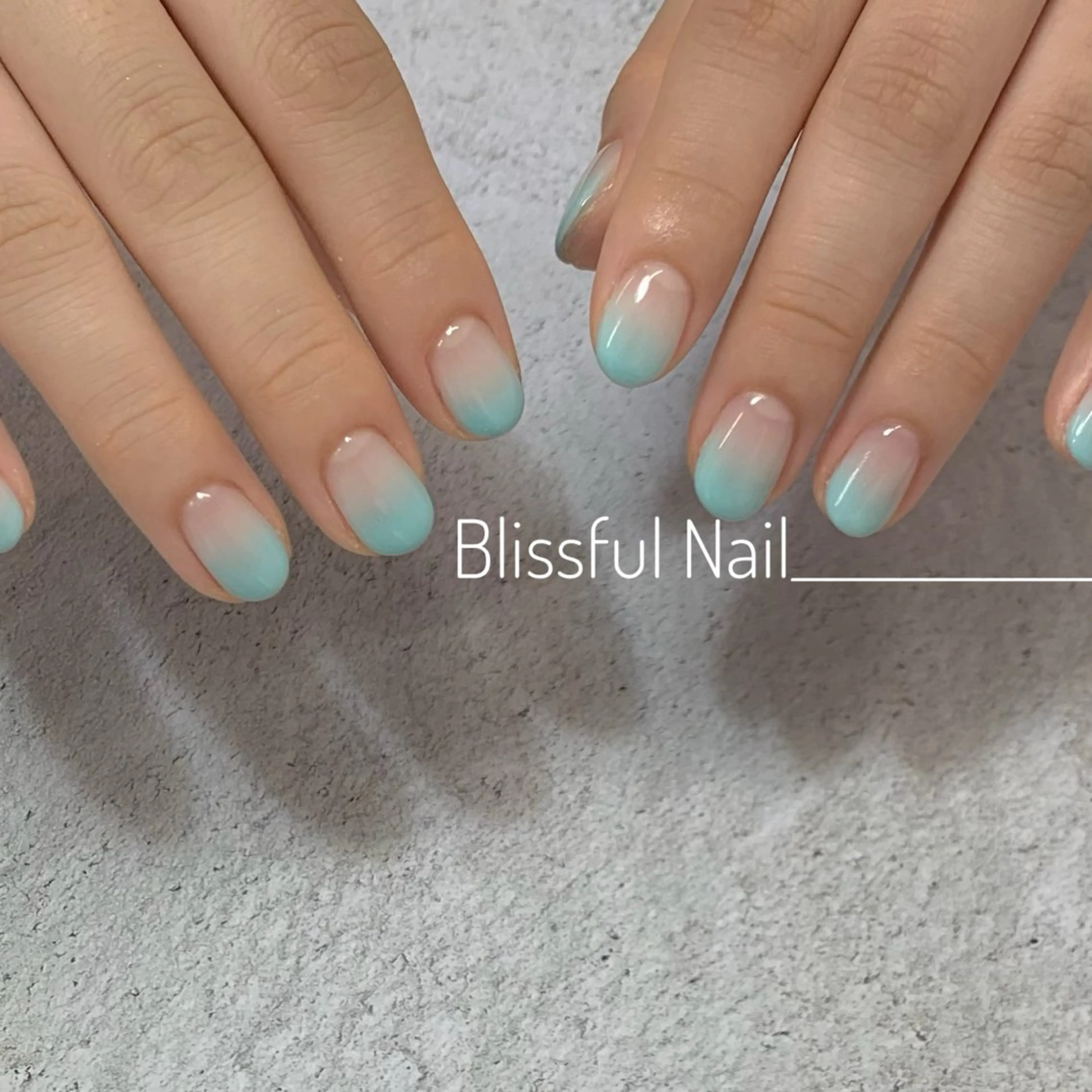 ネイル グラデーション ハンドネイル Blissful💅 Yurika✩࿐⋆*のネイルデザイン