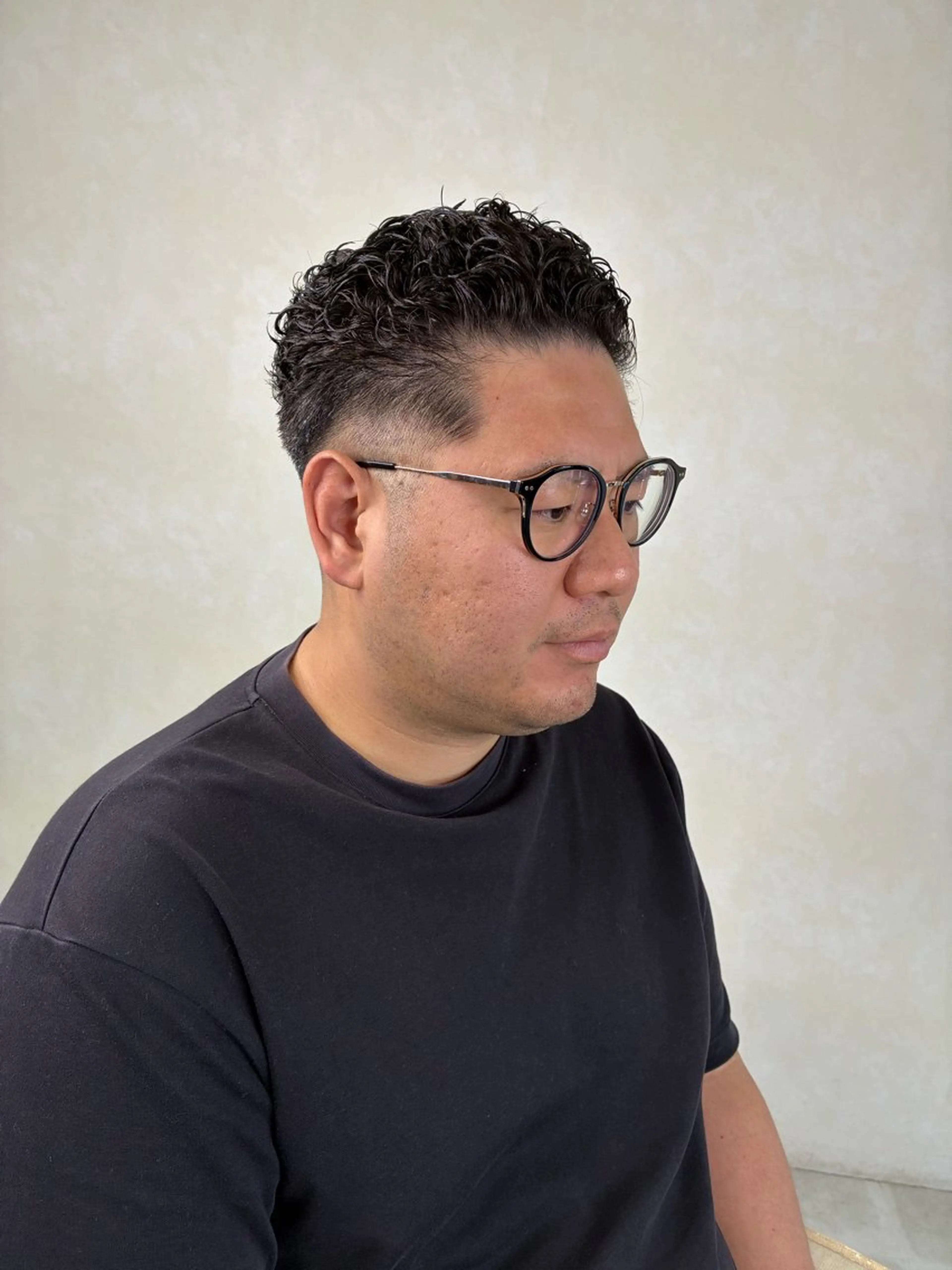 ショート パーマ メンズ メンズパーマ カット パーマ メンズ特化✨パーマス タイル大得意安田海斗のヘアスタイル