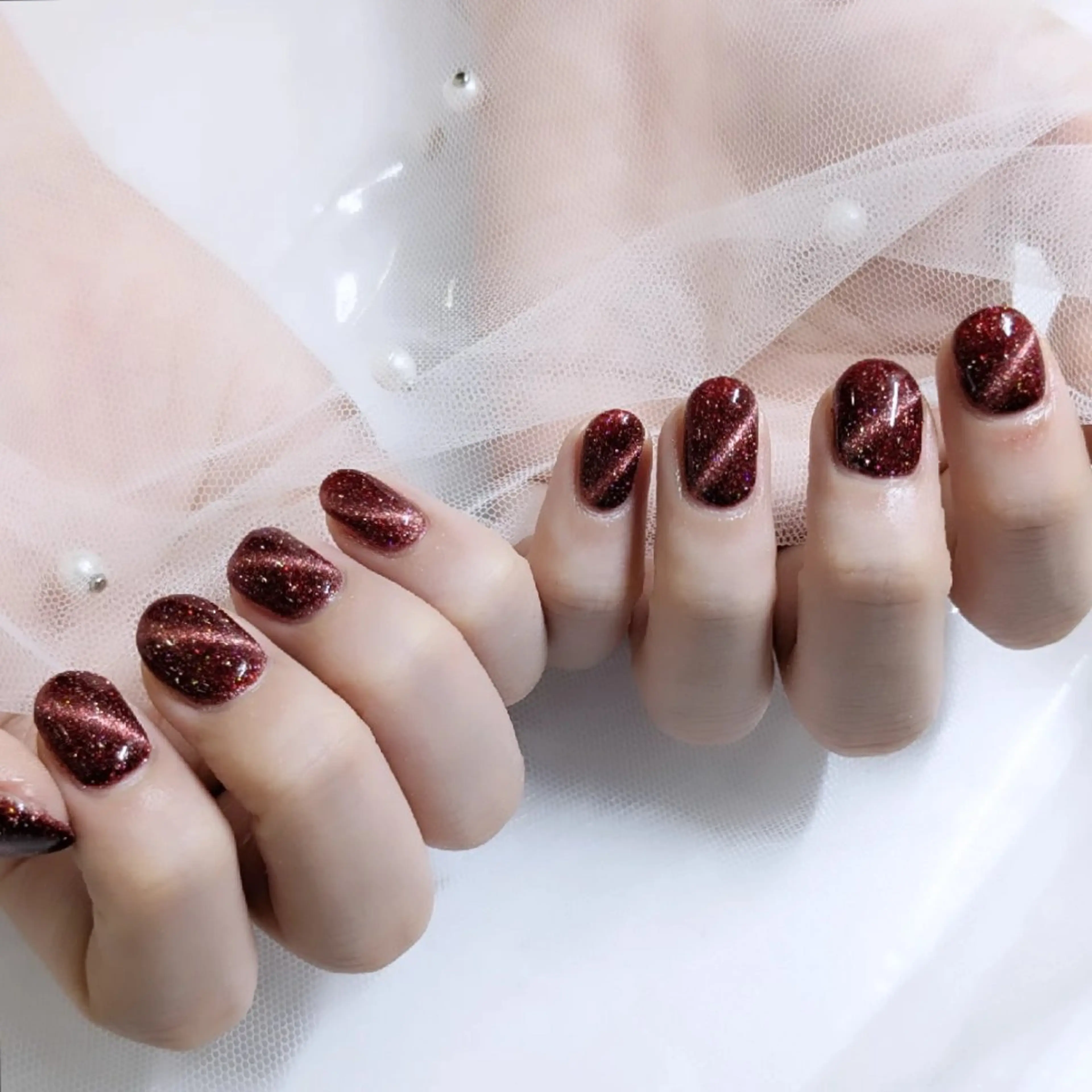 ネイル ぷっくりネイル Lily nail 船橋 yuki🍒のネイルデザイン