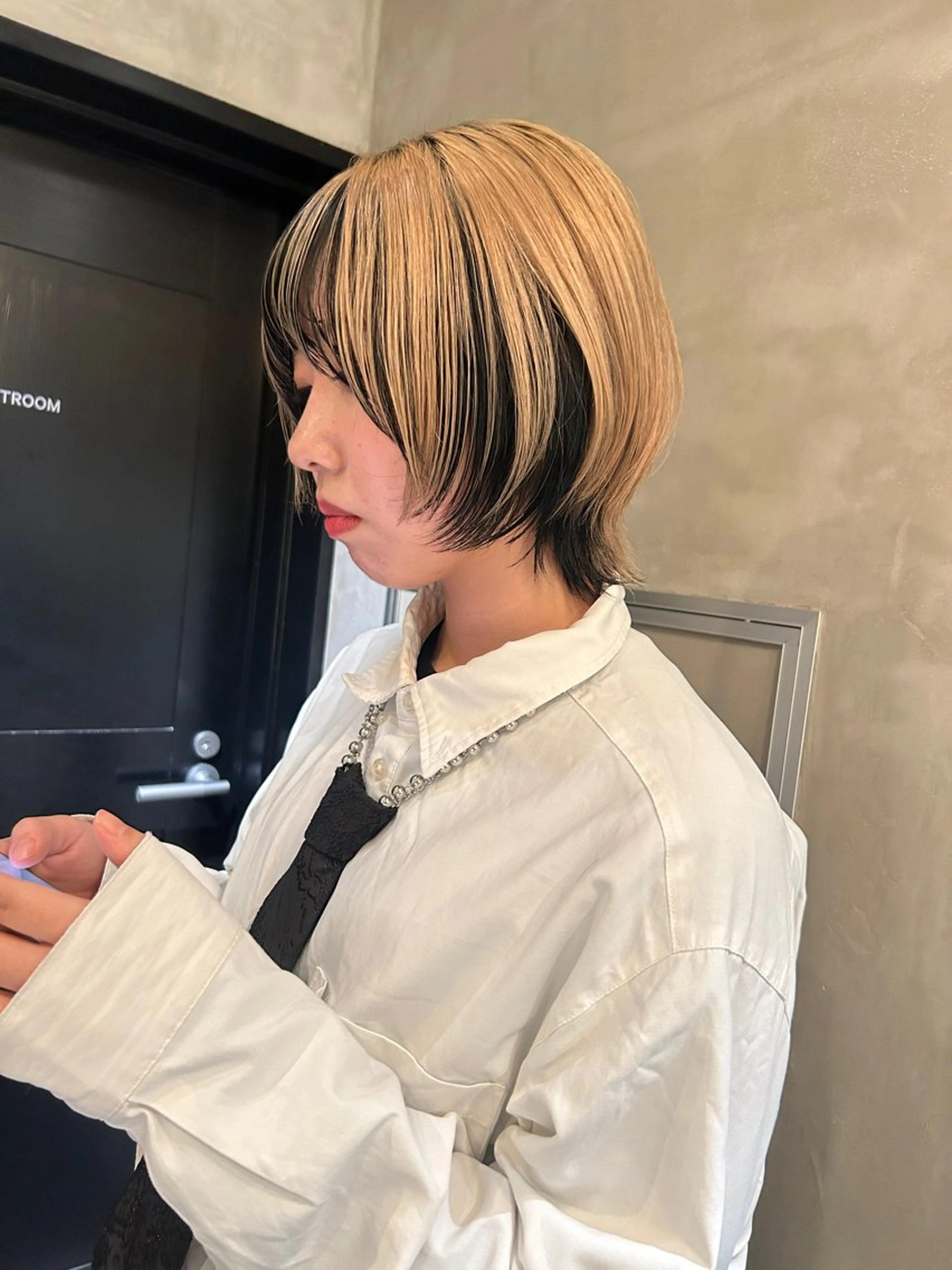 ショート カラー ヘアカラー トリートメント デザイン/アレンジ ❤︎イシイレイのヘアスタイル