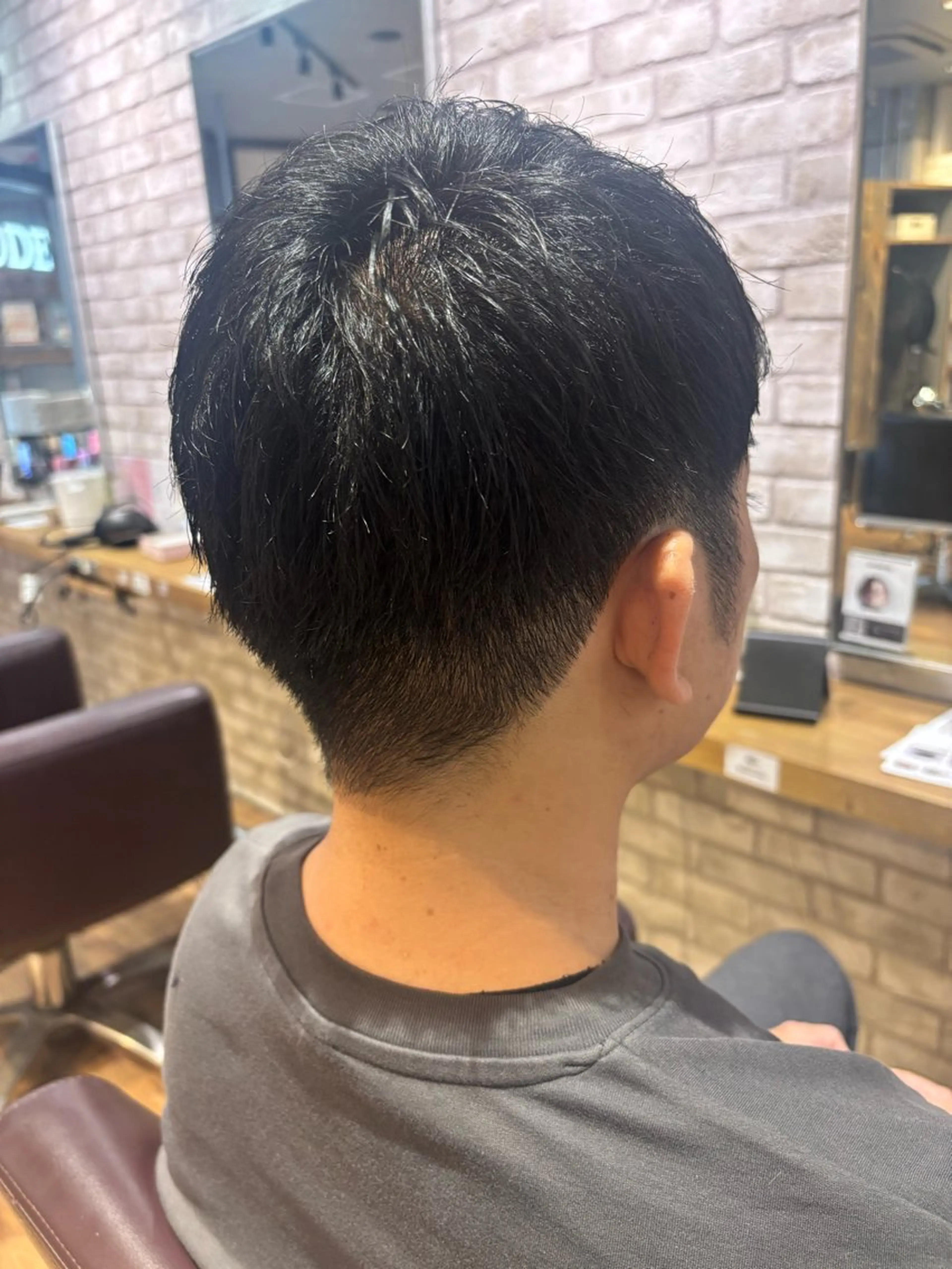 メンズ ツーブロック 刈り上げ 🎀ワンレンボブ🎀 ワンカラー　あゆみのヘアスタイル