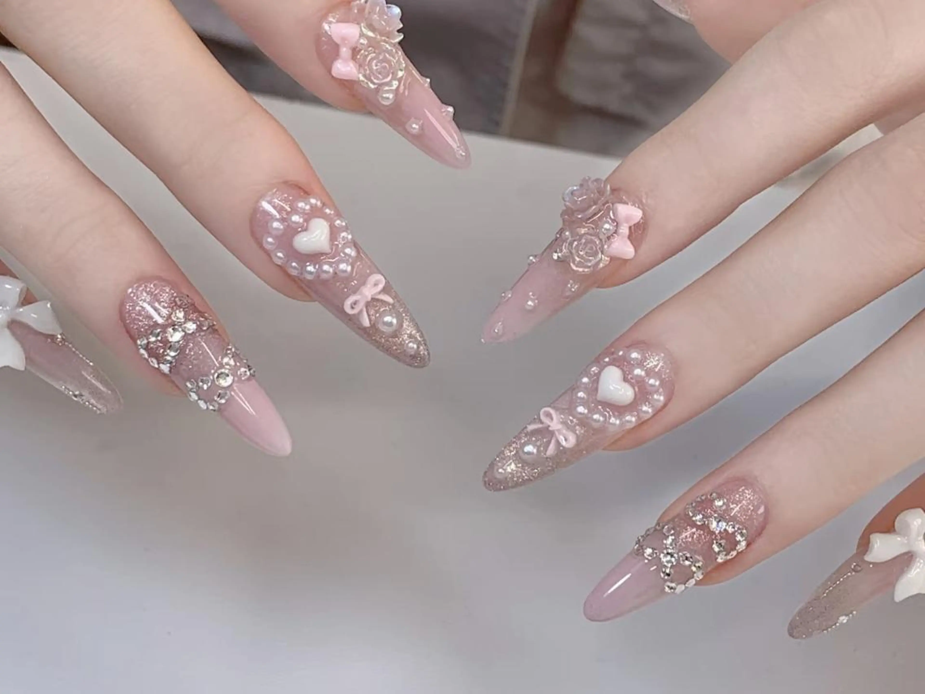 ネイル ハンドネイル By moonネイル 🌷ワンホン/韓国風のネイルデザイン