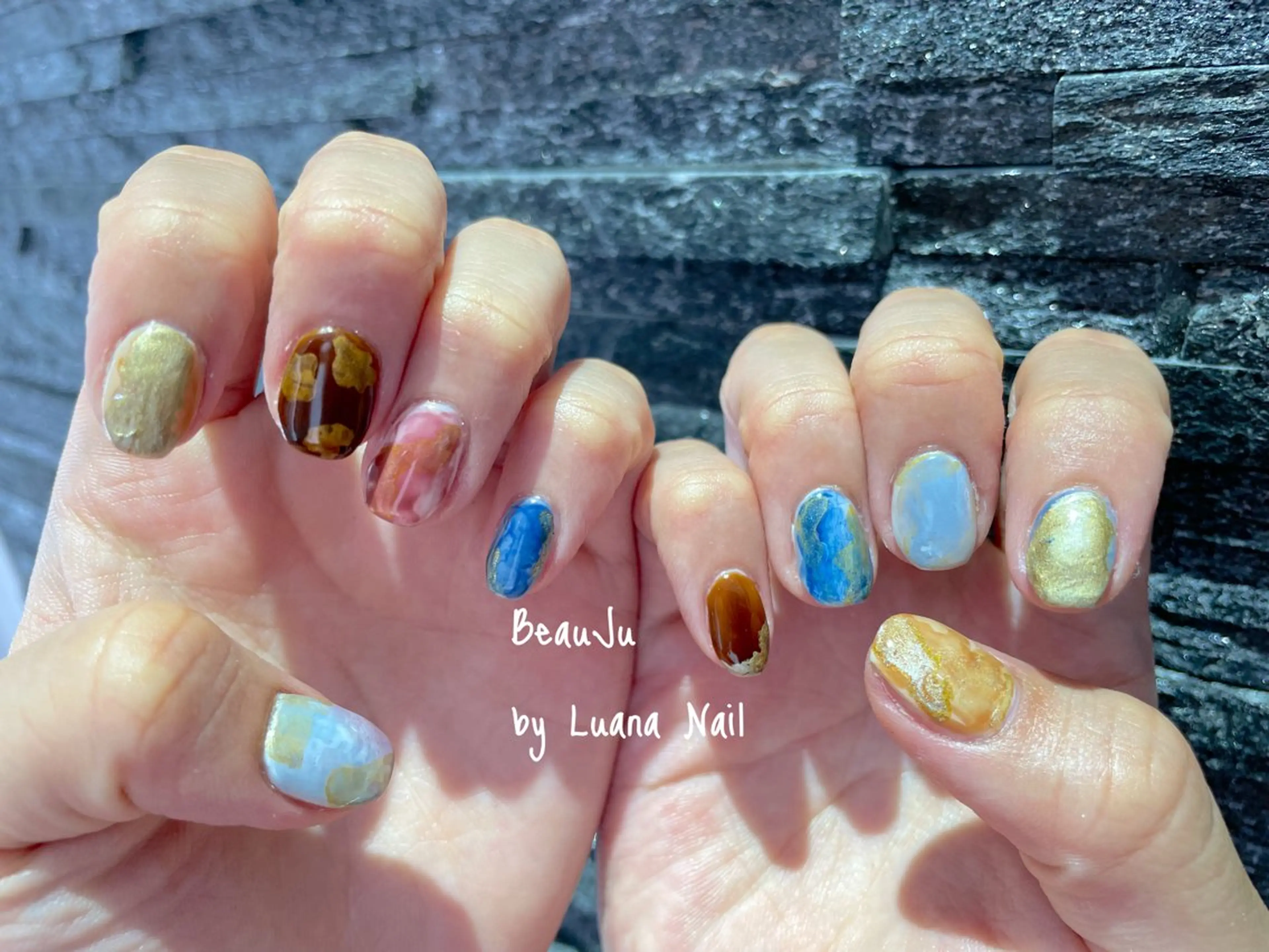ネイル ハンドネイル BeauJu by Luana Nailのネイルデザイン