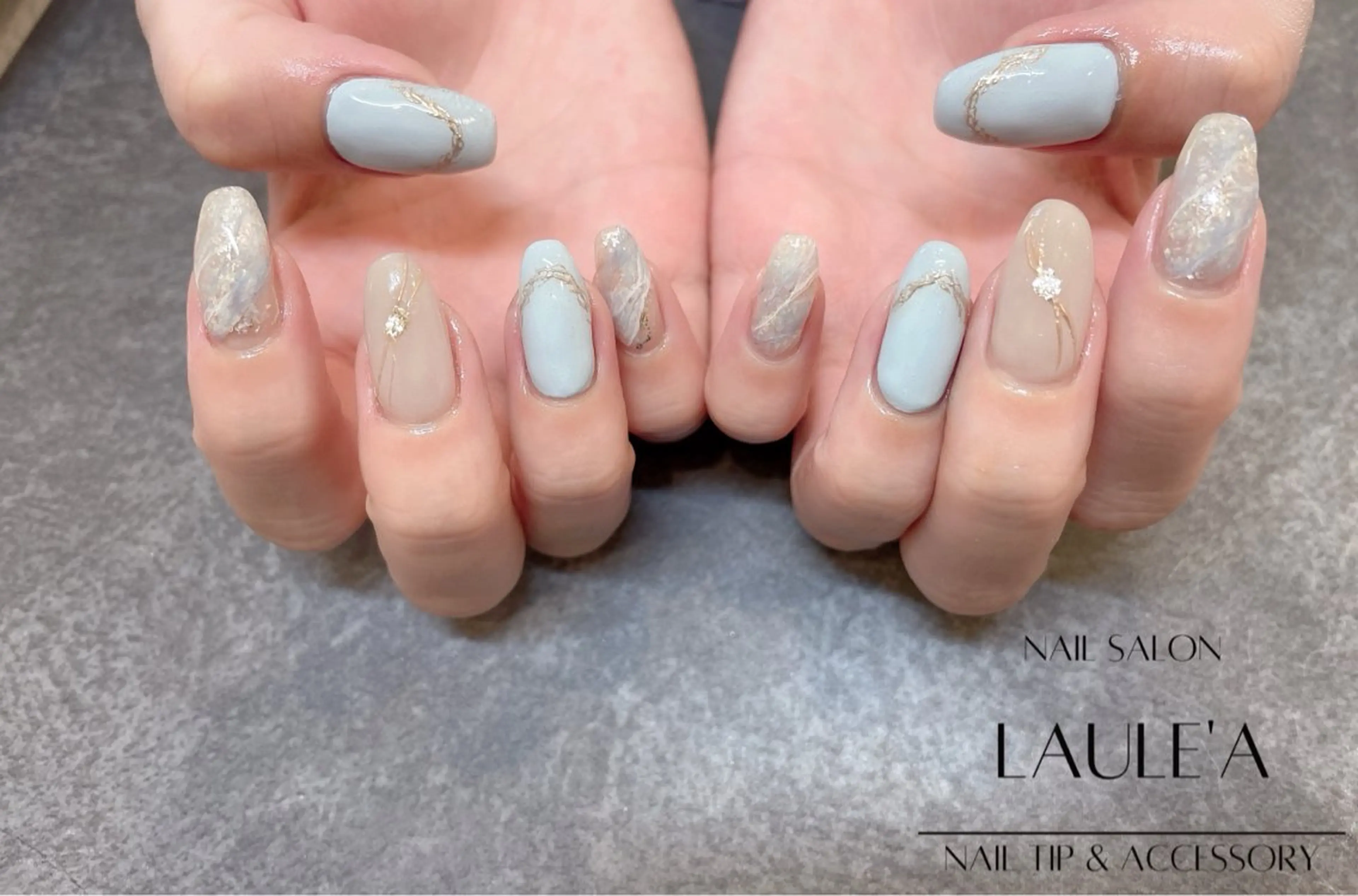 ネイル ハンドネイル nailsalon Laule'aのネイルデザイン