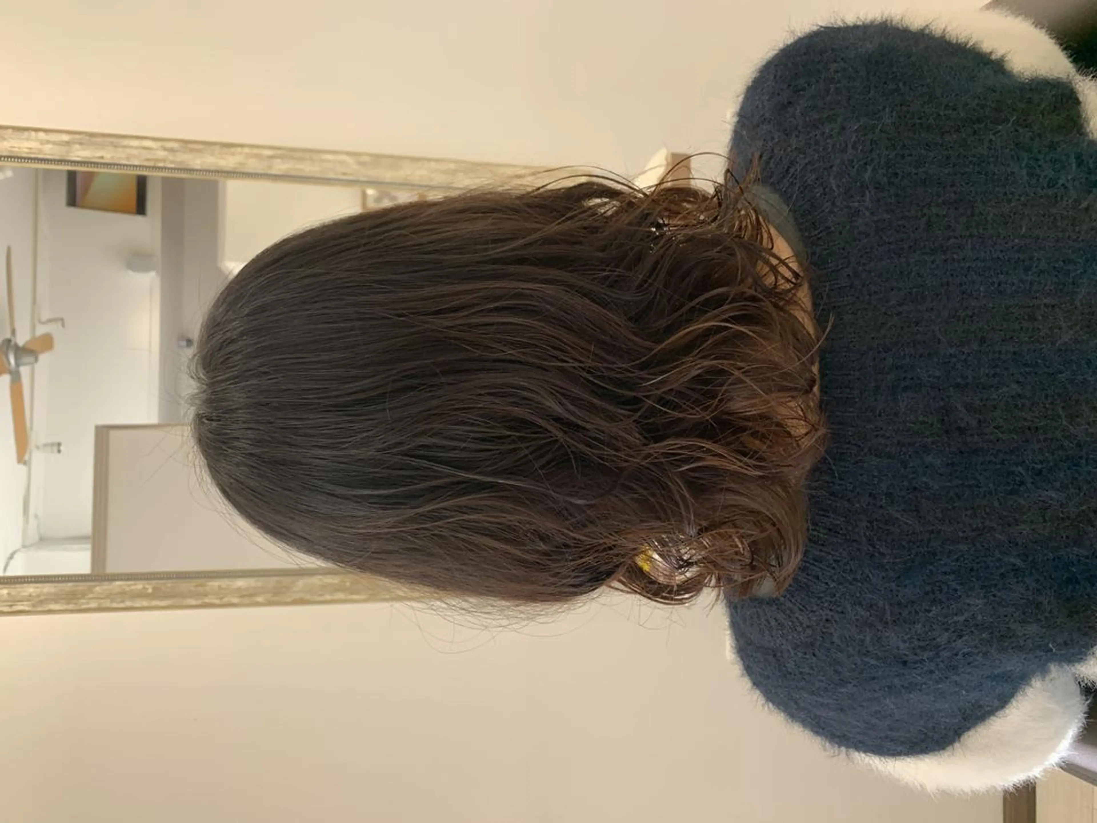 ミディアム パーマ 瀬尾 由希菜のヘアスタイル