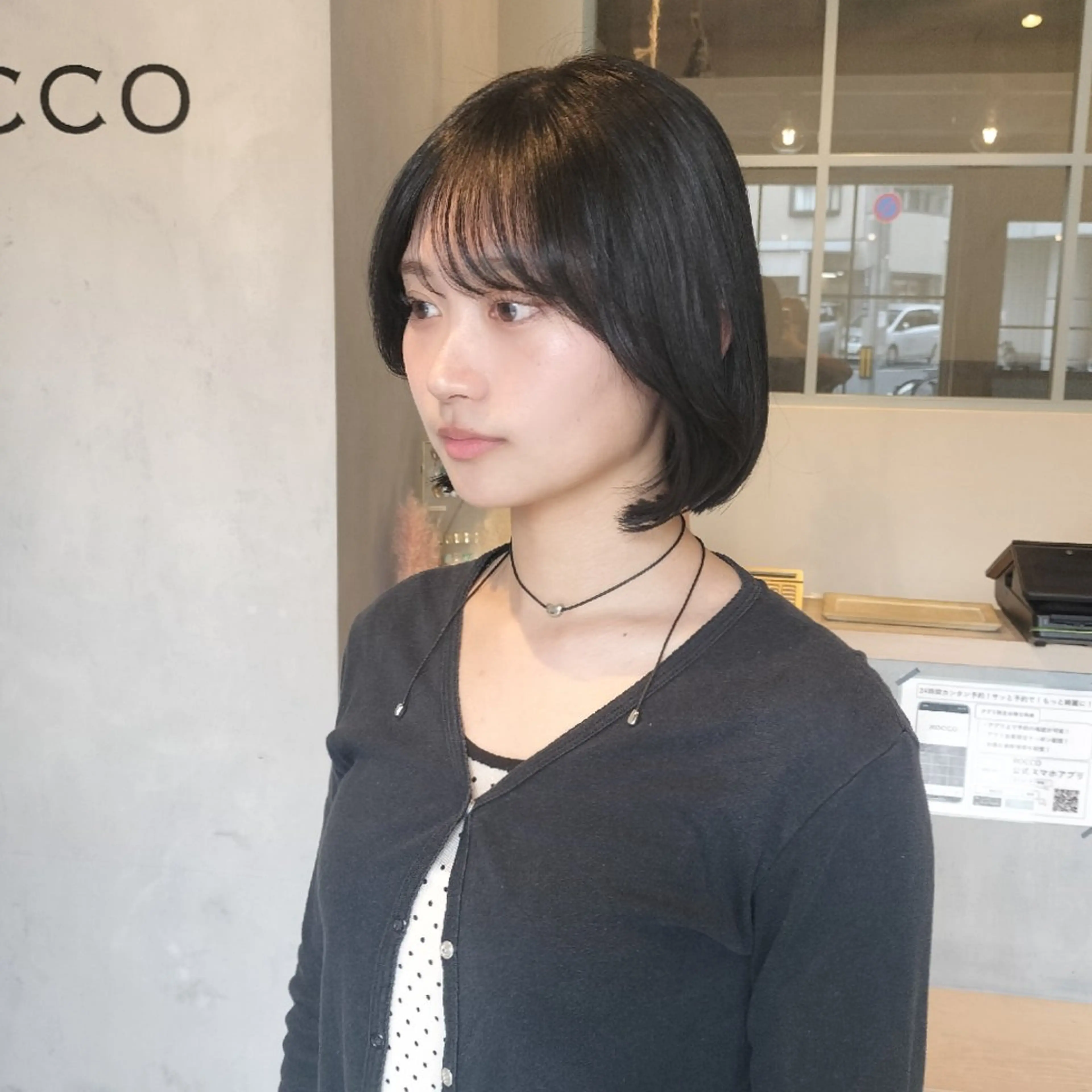 カラー ミディアム ヘアカラー HINAKO/ ROCCOのヘアスタイル