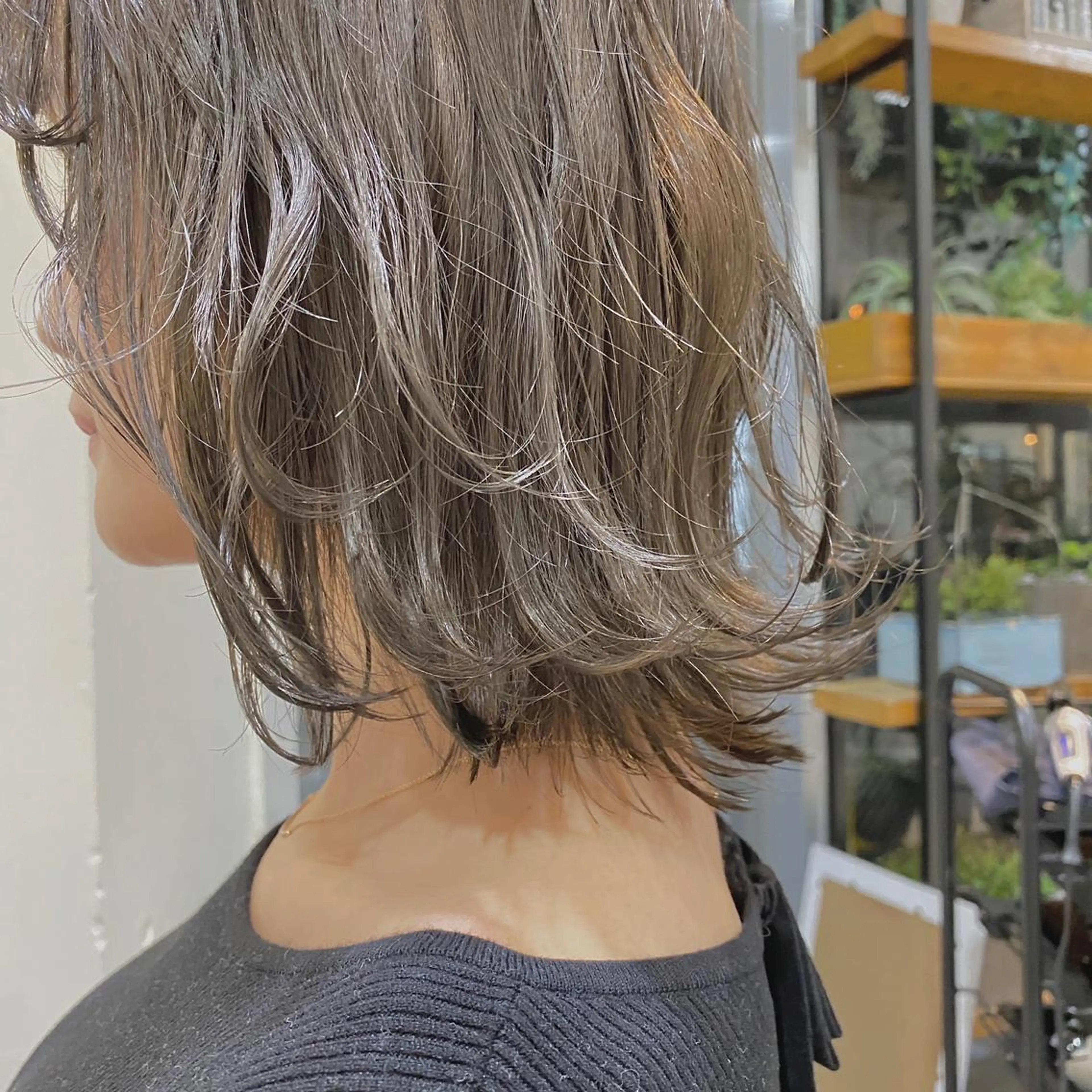 ミディアム カラー ヘアアレンジ 【ダメージレス施術】 【透明感】北村 拓也のヘアスタイル
