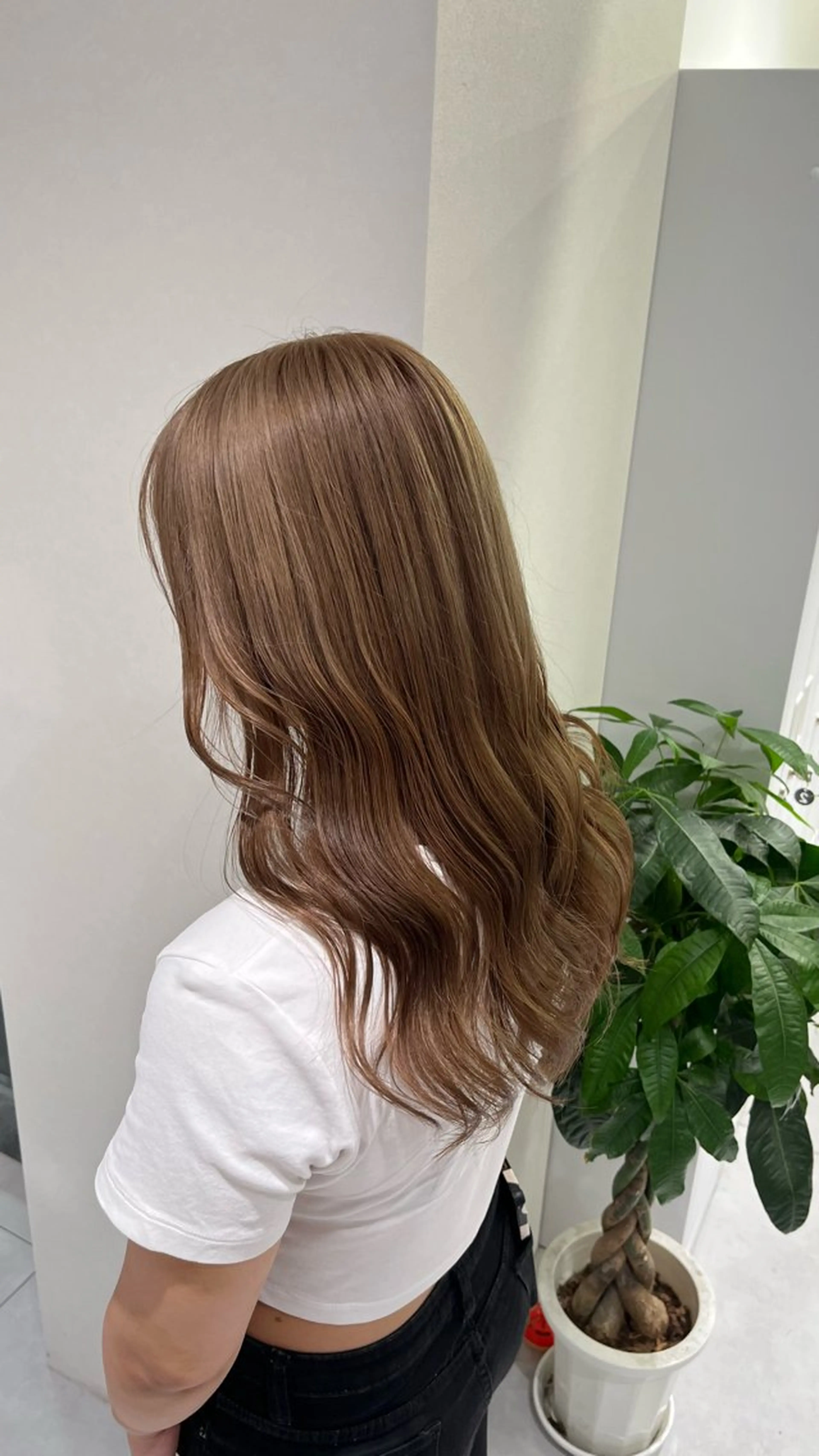 ロング カラー 髪質改善/レイヤー 兼折楓馬のヘアスタイル