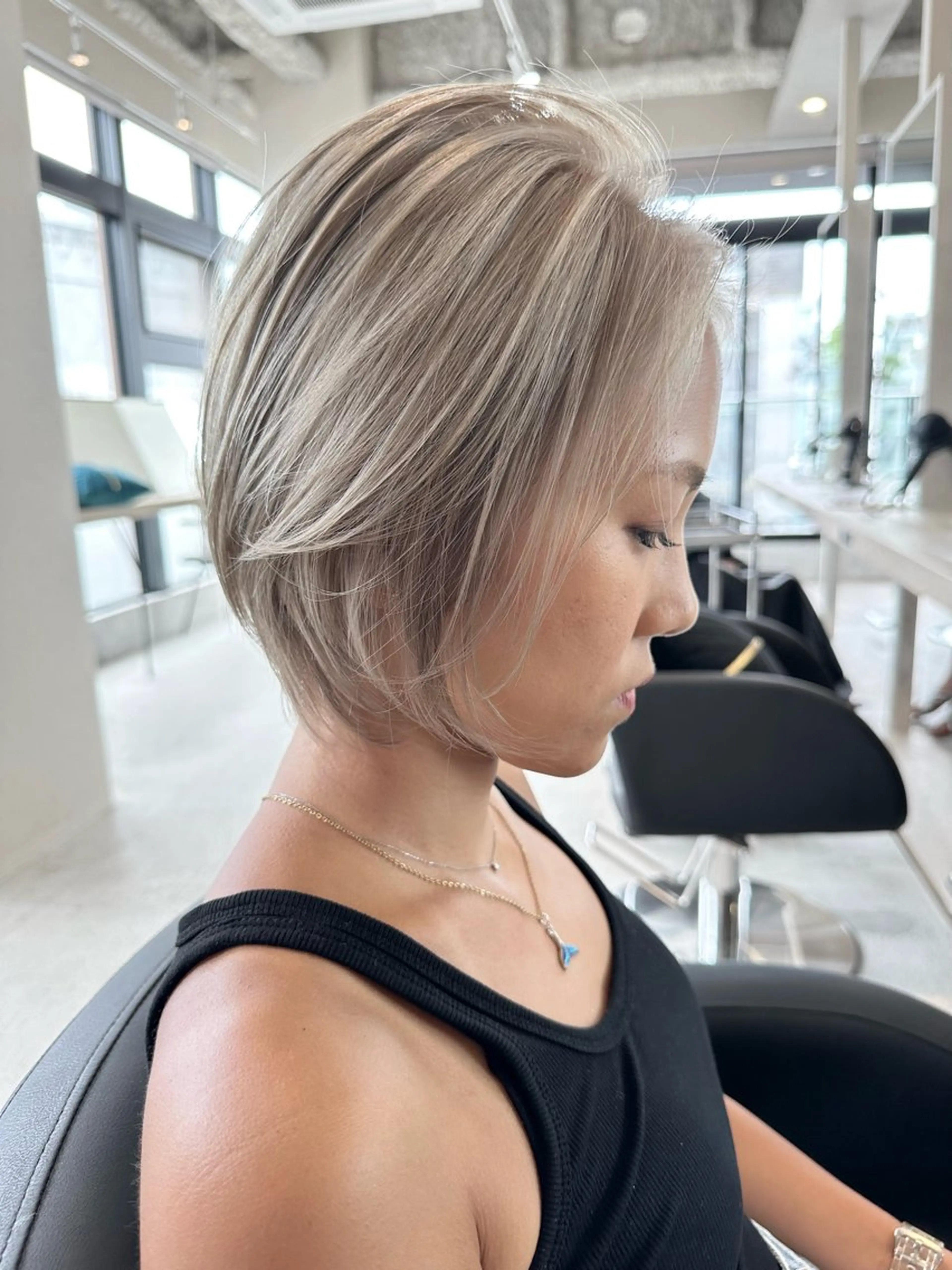 ショート カラー キッズ カット ヘアカラー トリートメント 井上 一平のヘアスタイル