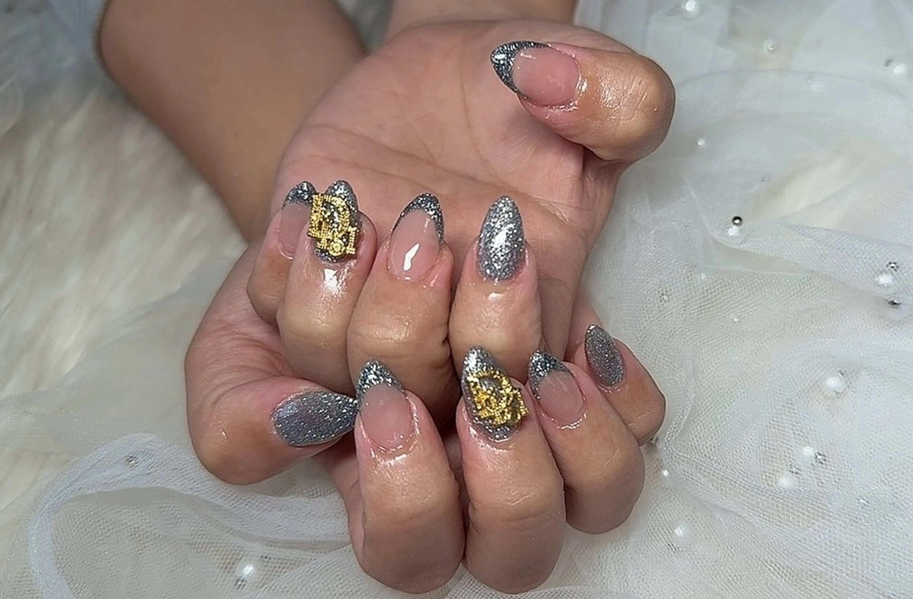 ネイル フラッシュネイル フレンチネイル Ruana Nailのネイルデザイン