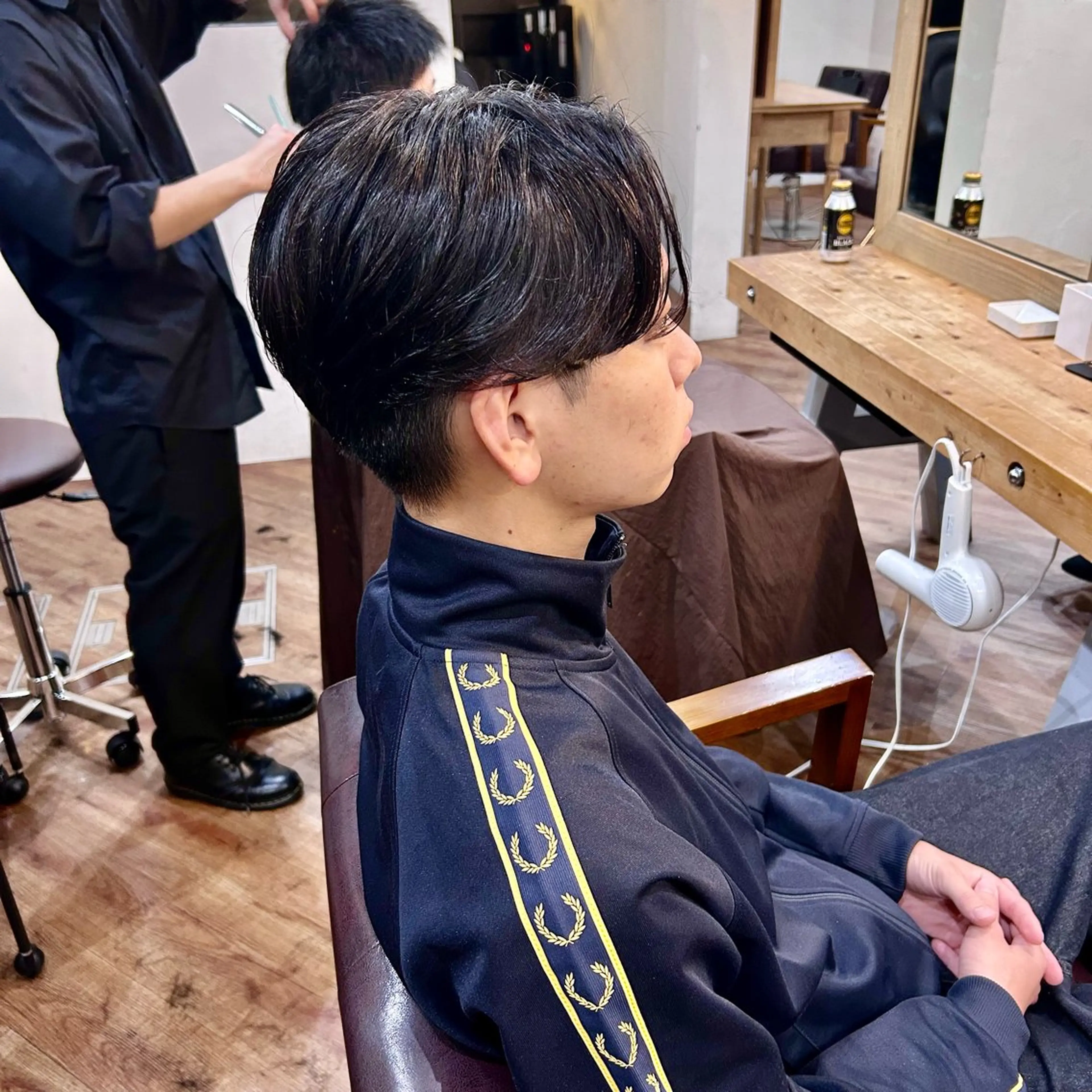 メンズ カット 河田 日和のヘアスタイル