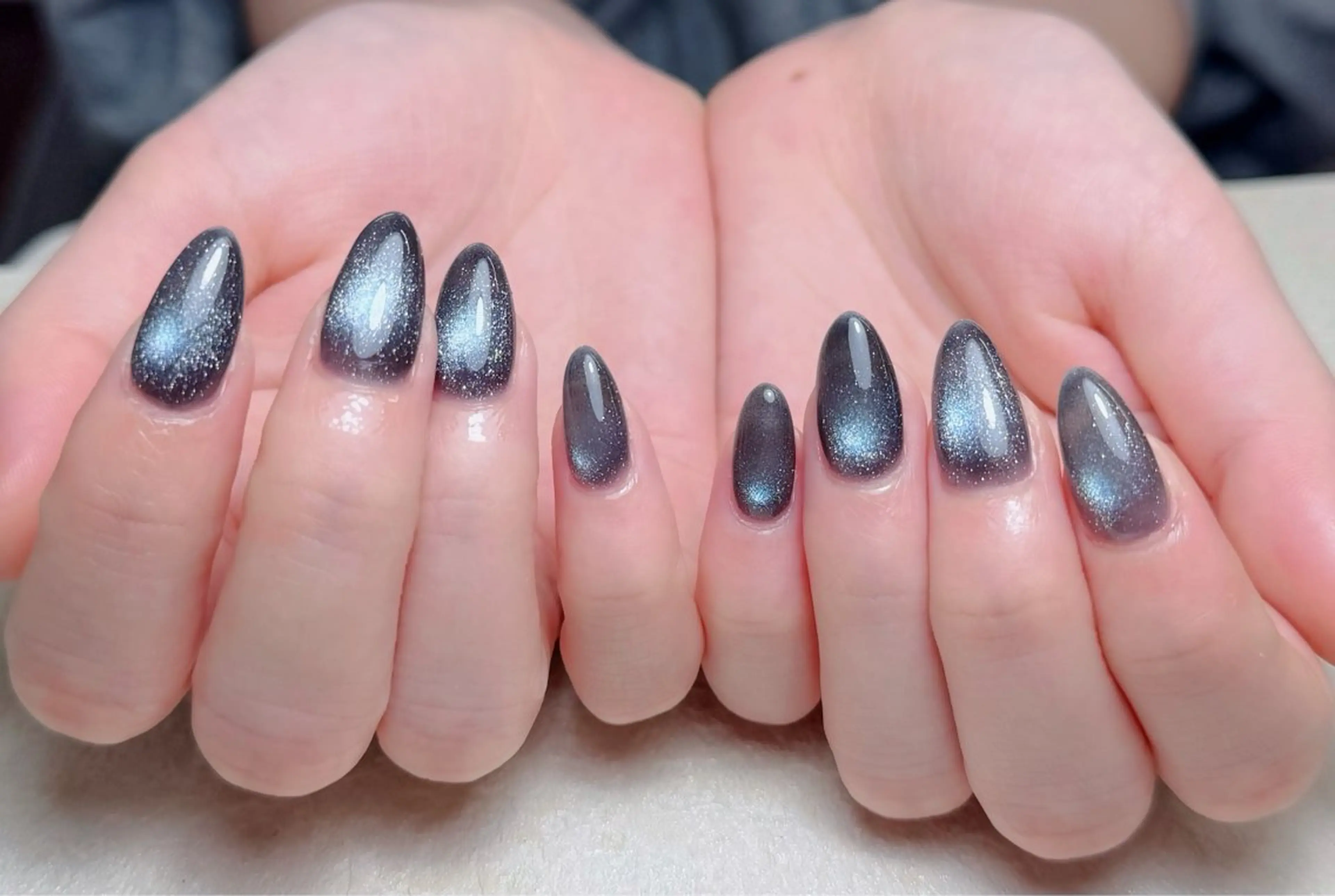 ネイル アートネイル 長さ出し フレンチネイル ジェルネイル ガーリー ハンドネイル 中野駅から2分 MEO NAILのネイルデザイン