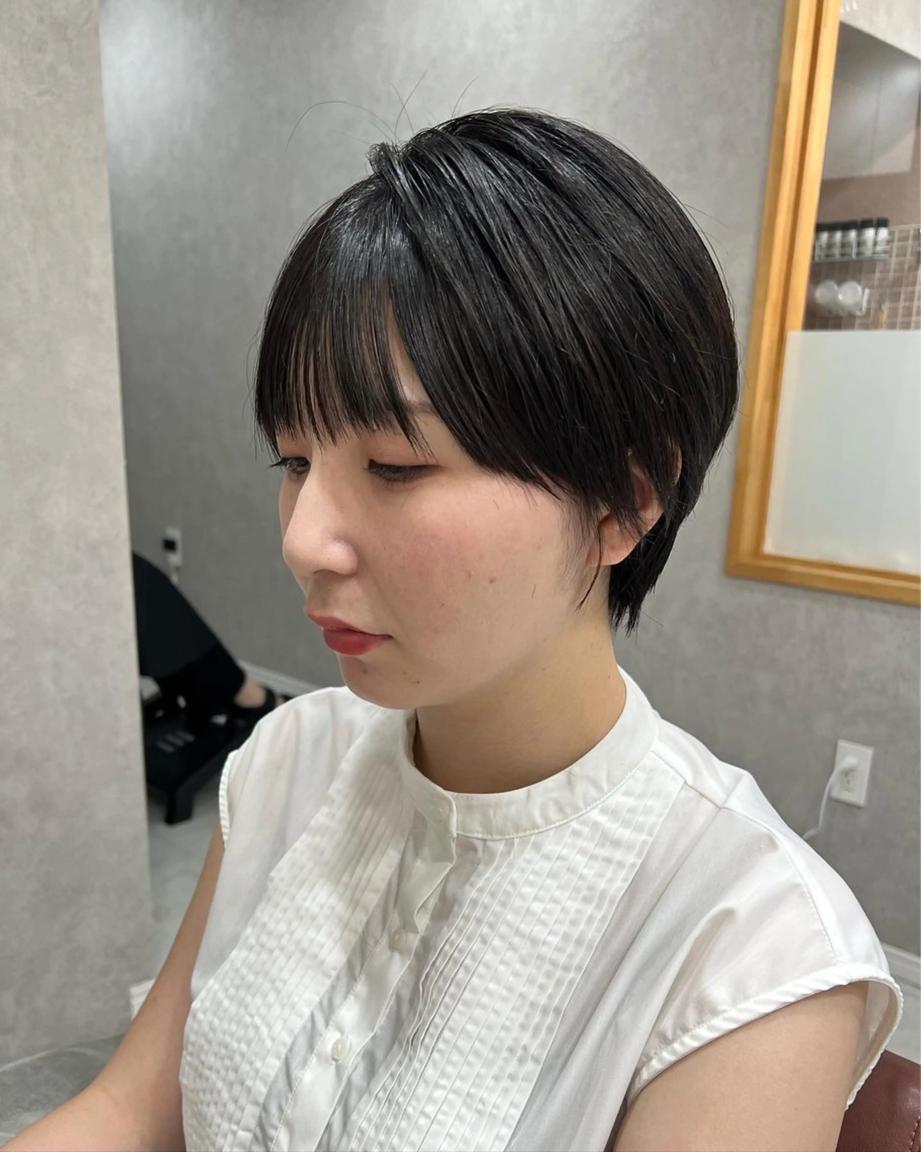 ショート ショートボブ ボブ ショートヘア 🐝Haney .haruka🐝のヘアスタイル