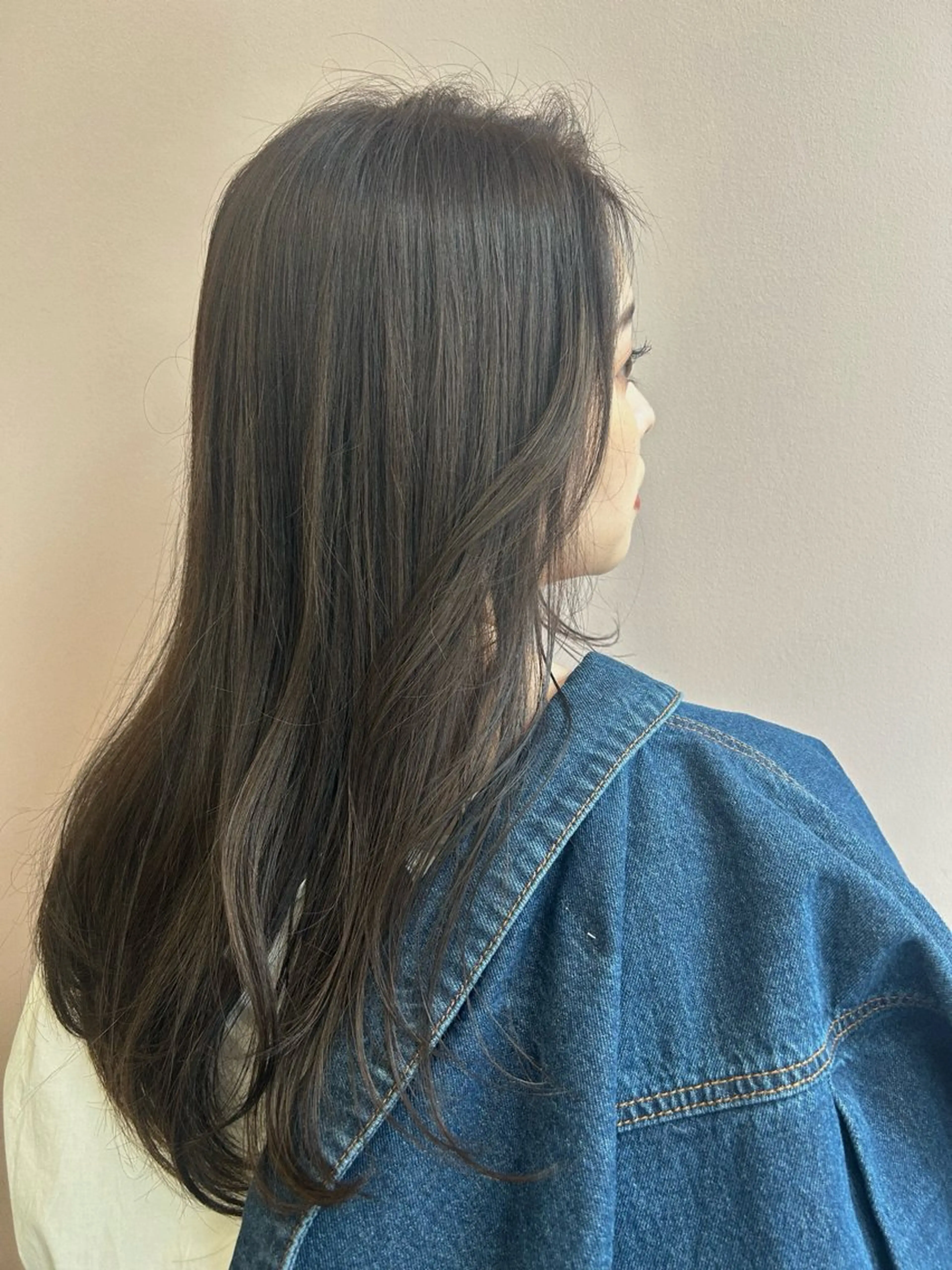 カット+カラー+トリートメント👶🏻超高濃度水素ケア付きカラー、カットが18700円→14630円の写真