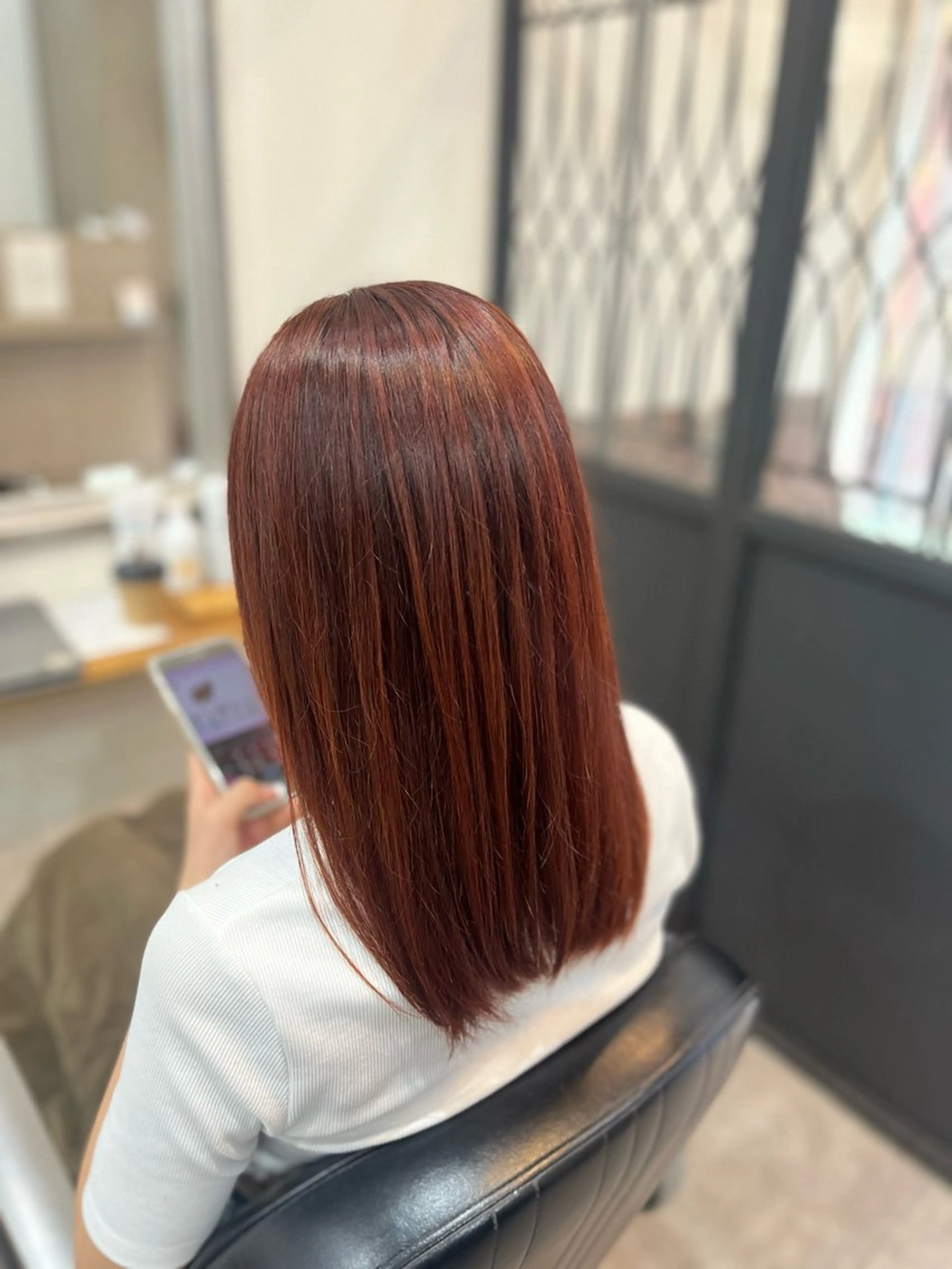 カラー ヘアカラー 艶髪🥣透明感カラー 🫧前田奈津実のヘアスタイル