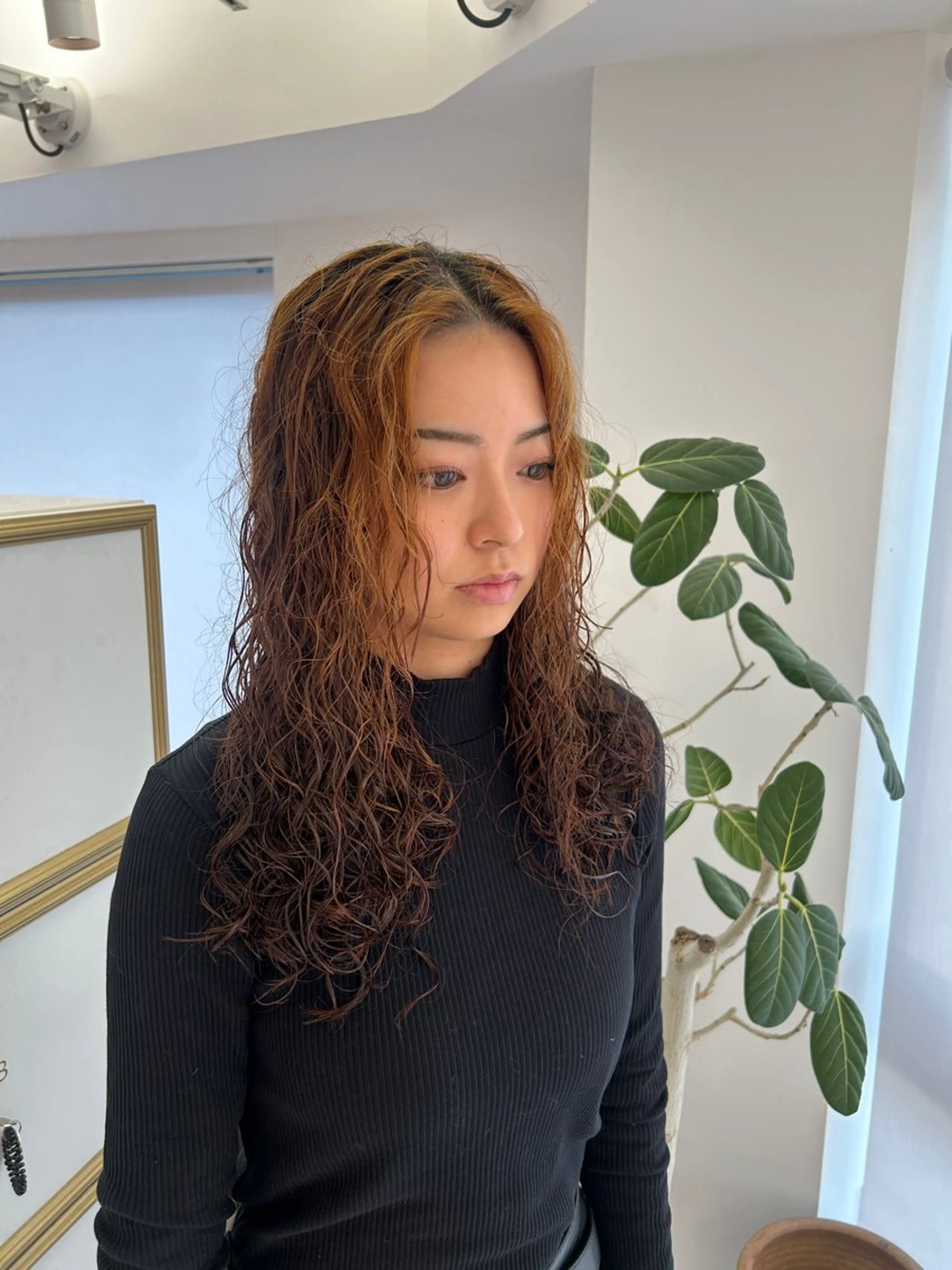 ロング パーマ カット パーマ 🍓似合わせカット× パーマ／矢木🍓のヘアスタイル