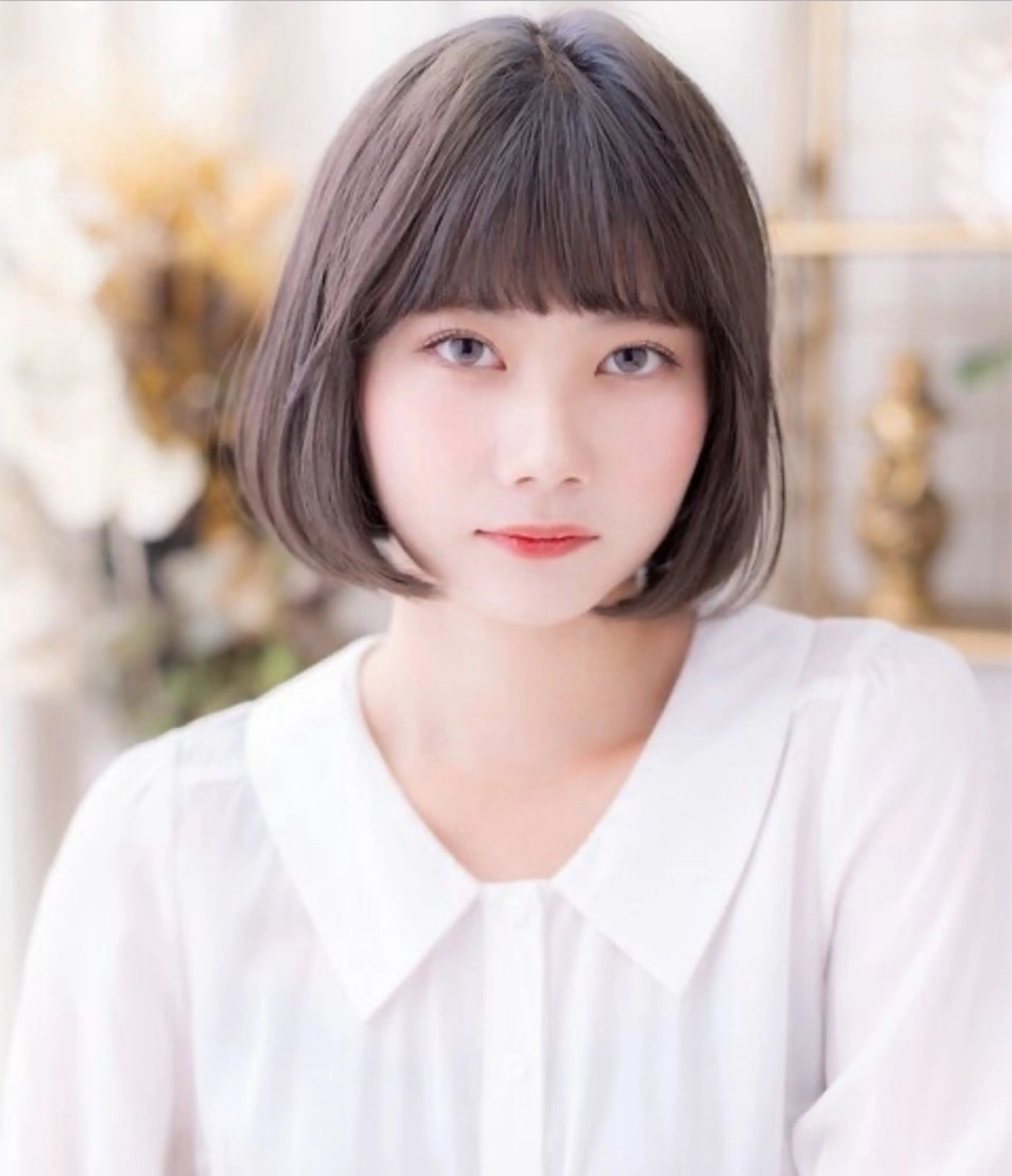 ショート カット 松山 彩香のヘアスタイル