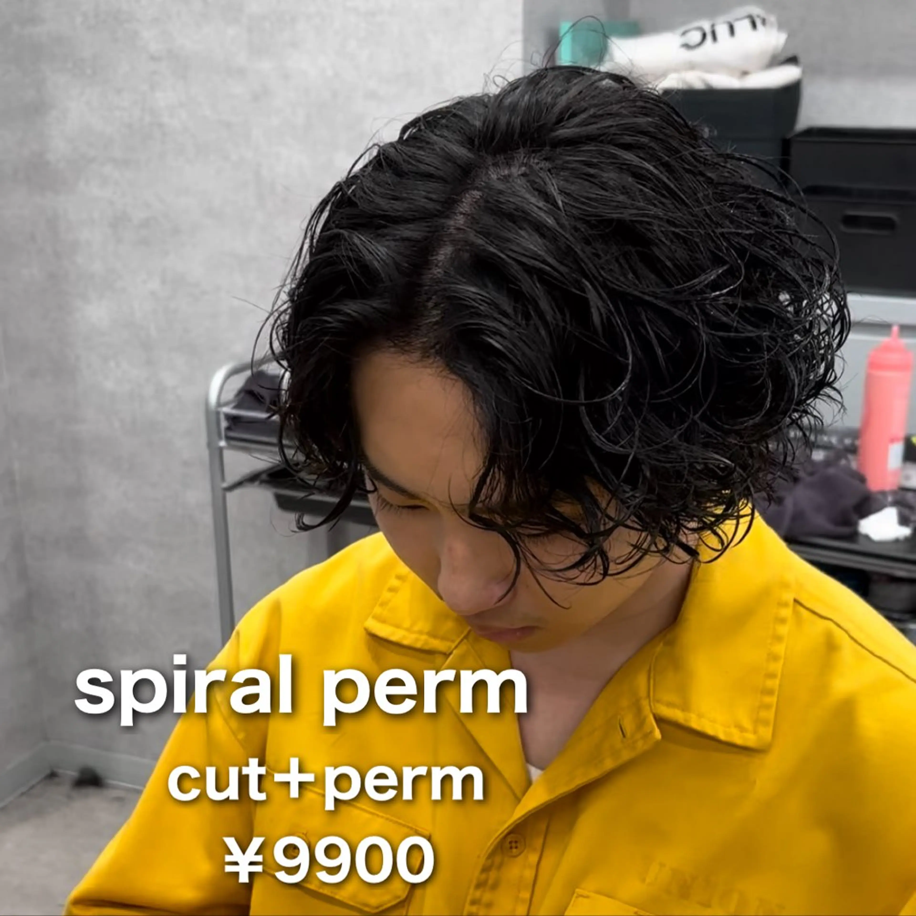 パーマ メンズ メンズパーマ カット パーマ トリートメント ヘッドスパ ヘアセット 🔥メンズカット＋ パーマの達人🔥のヘアスタイル